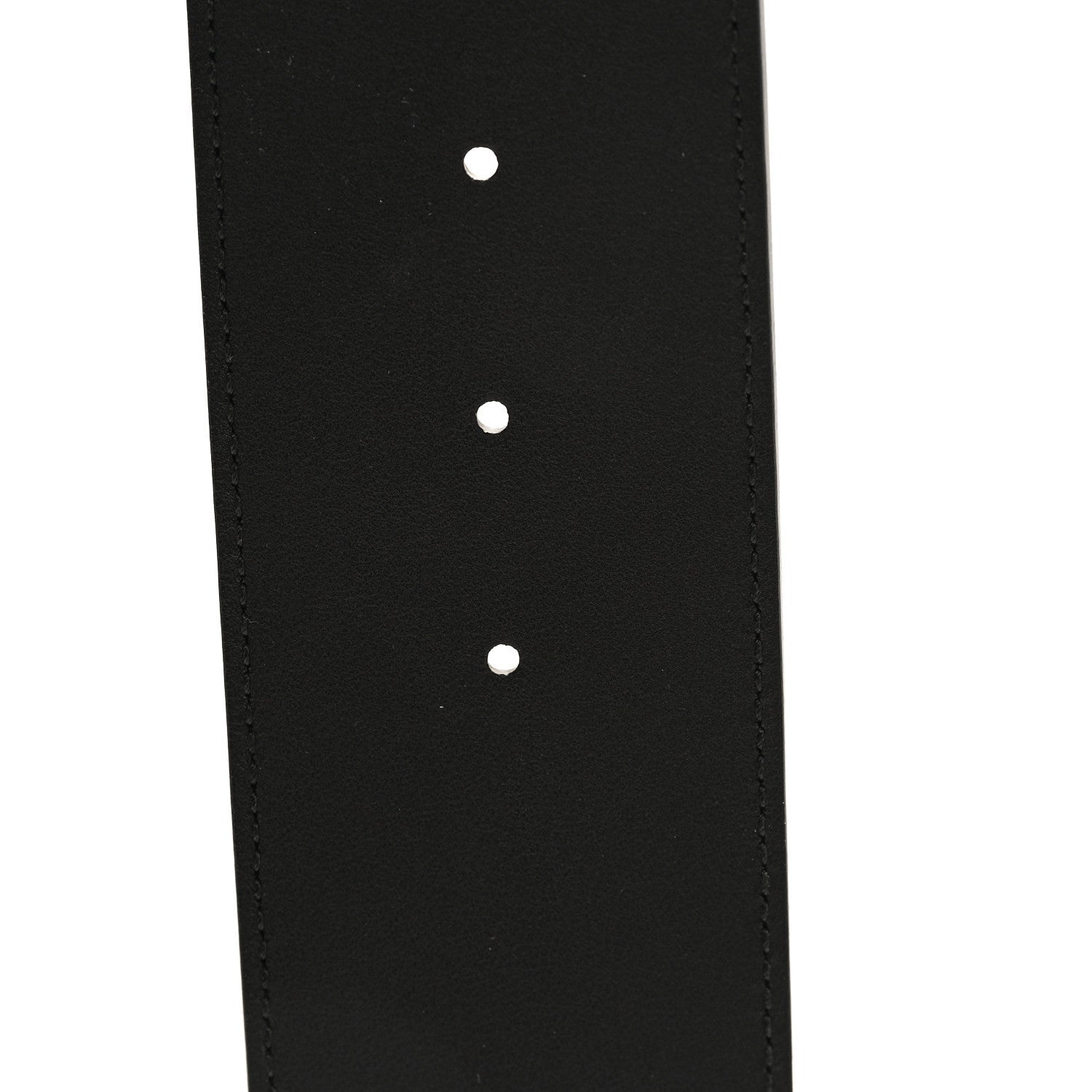 Gucci Calfskin Crystal Double G 55mm Belt 75 30 Black