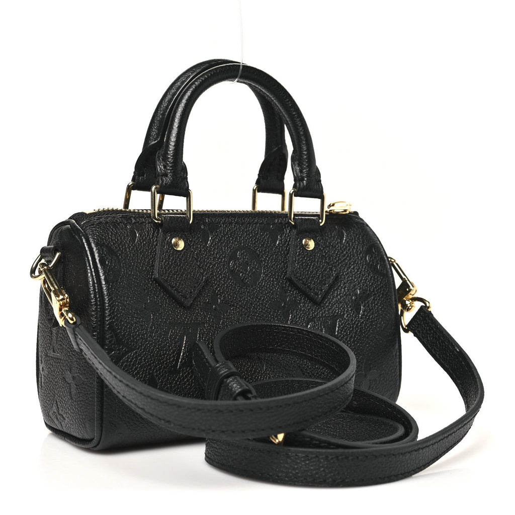 Louis Vuitton Empreinte Monogram Nano Speedy Black