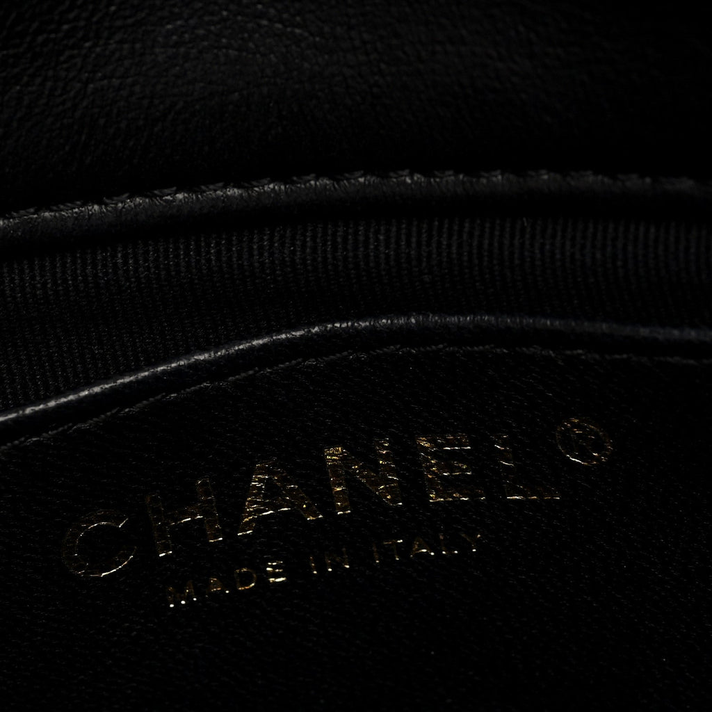 Chanel Lambskin Quilted Mini CC Funky Town Flap Black