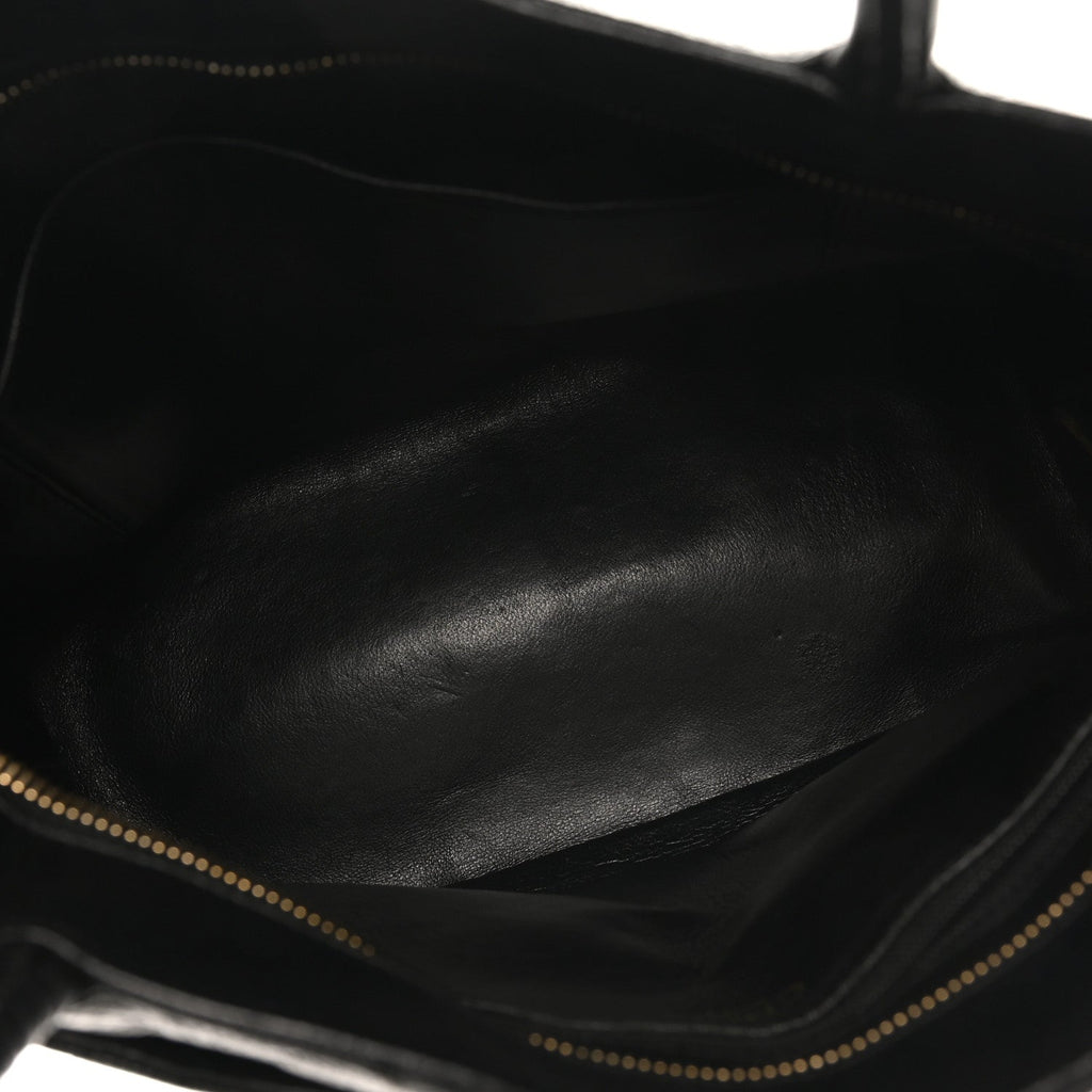 Chanel Caviar Quilted Medallion Tote Black