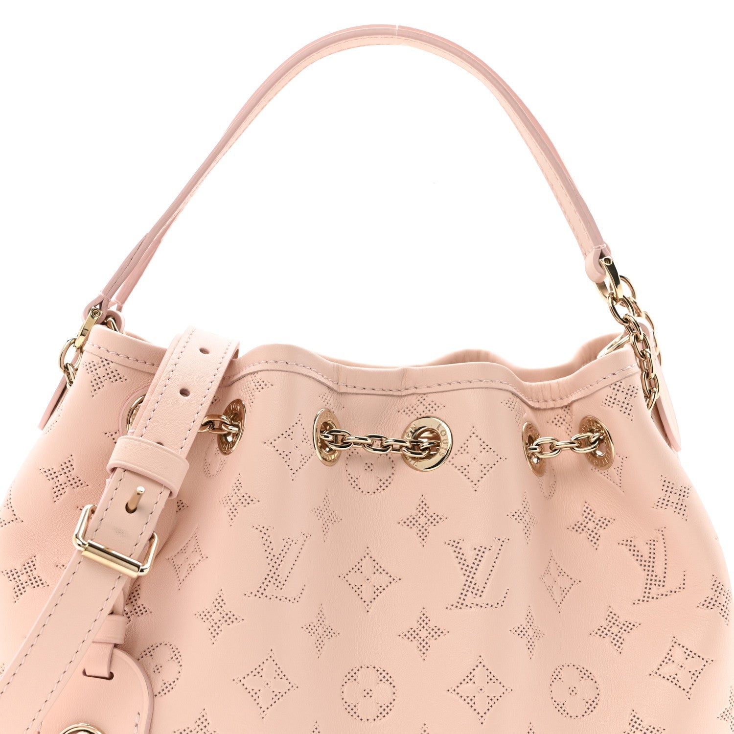Louis Vuitton Embossed Monogram LV Bundle Jasmine Pink