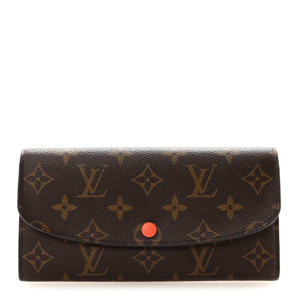 Louis Vuitton Monogram Emilie Wallet Piment