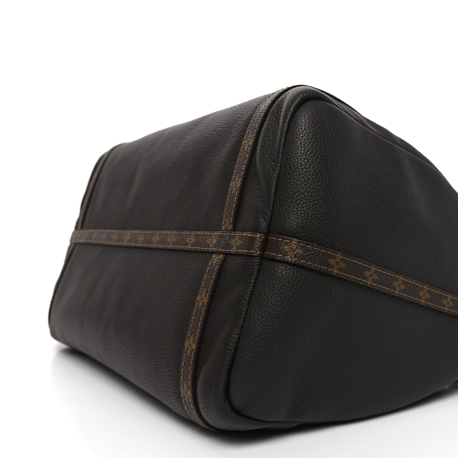 Louis Vuitton Calfskin Monogram Express MM Mahogany