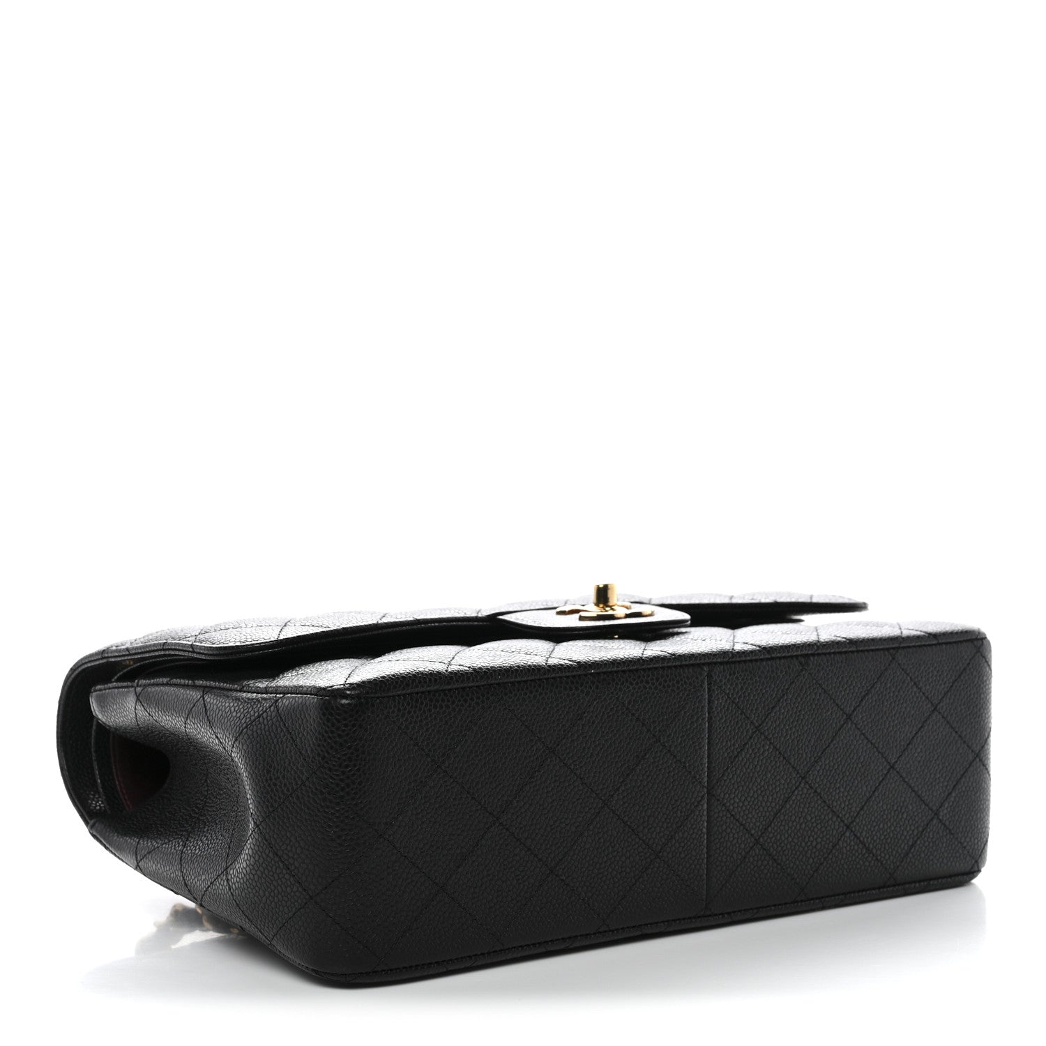 Chanel Caviar Quilted Jumbo Double Flap Black