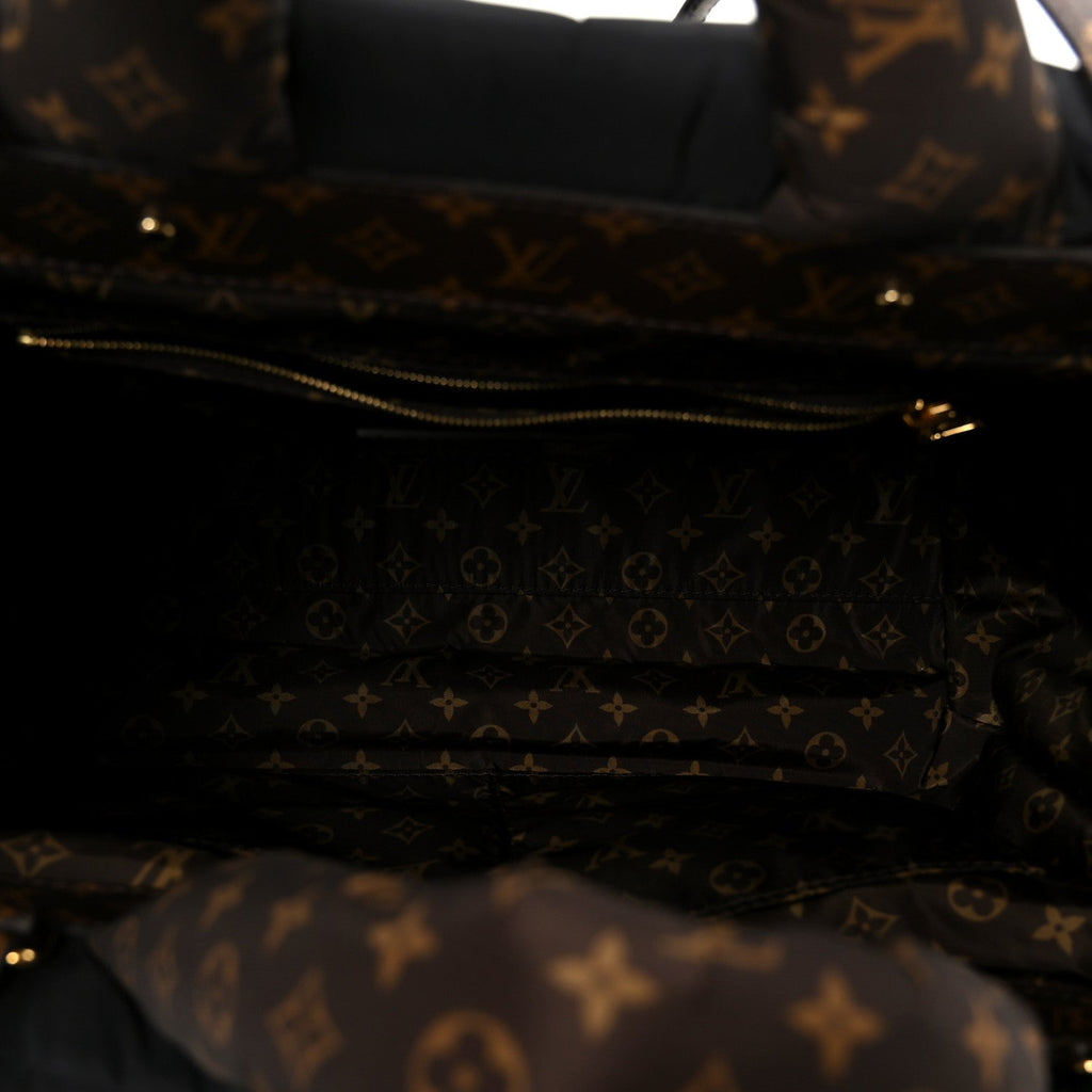 Louis Vuitton Econyl Monogram Pillow Giant Onthego MM  Black