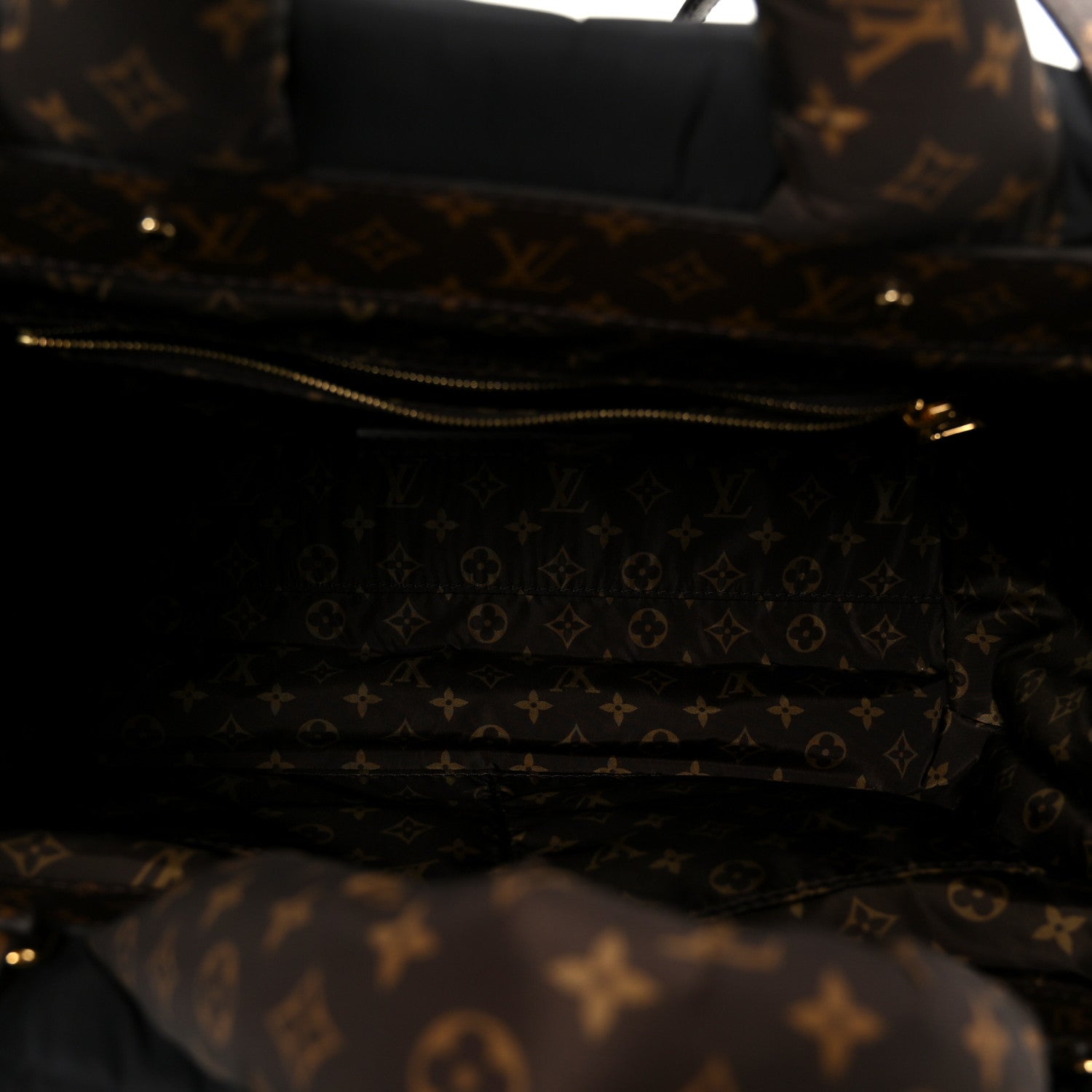 Louis Vuitton Econyl Monogram Pillow Giant Onthego MM  Black
