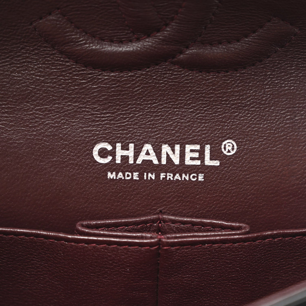 Chanel Lambskin Quilted Medium Double Flap Black