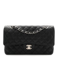 Chanel Caviar Quilted Medium Double Flap Black