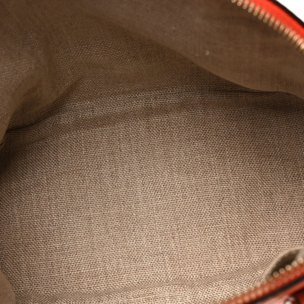 Gucci Microguccissima Mini Dome Bag Sun Orange