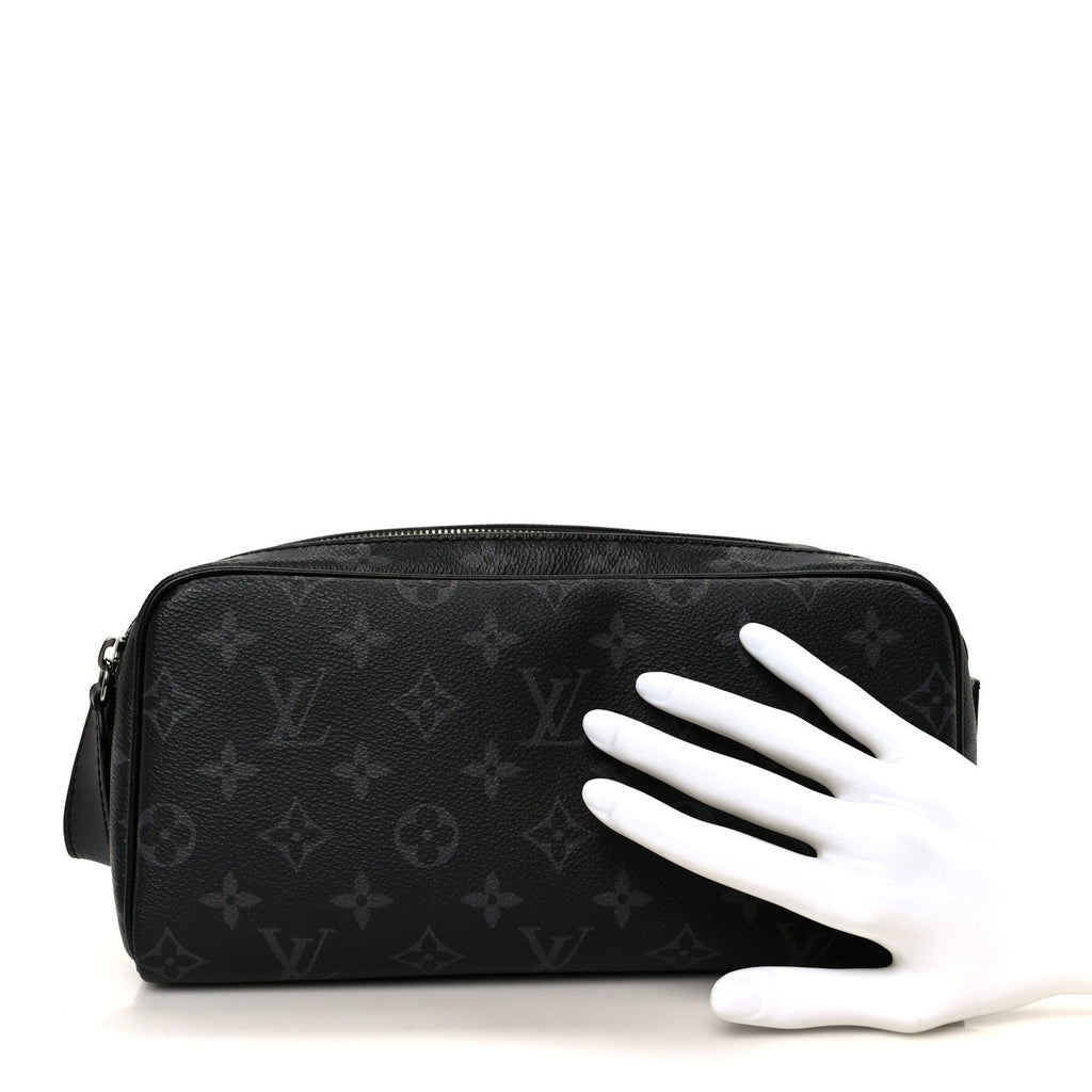 Louis Vuitton Monogram Eclipse Dopp Kit Toilet Pouch