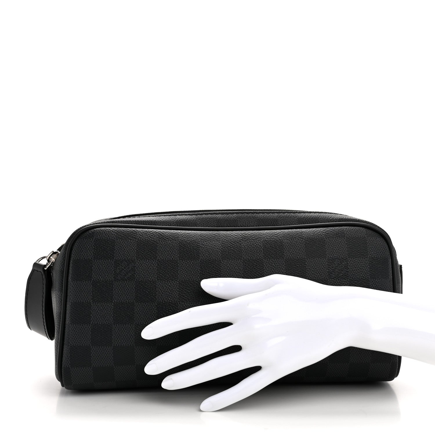 Louis Vuitton Damier Graphite Dopp Kit Toilet Pouch