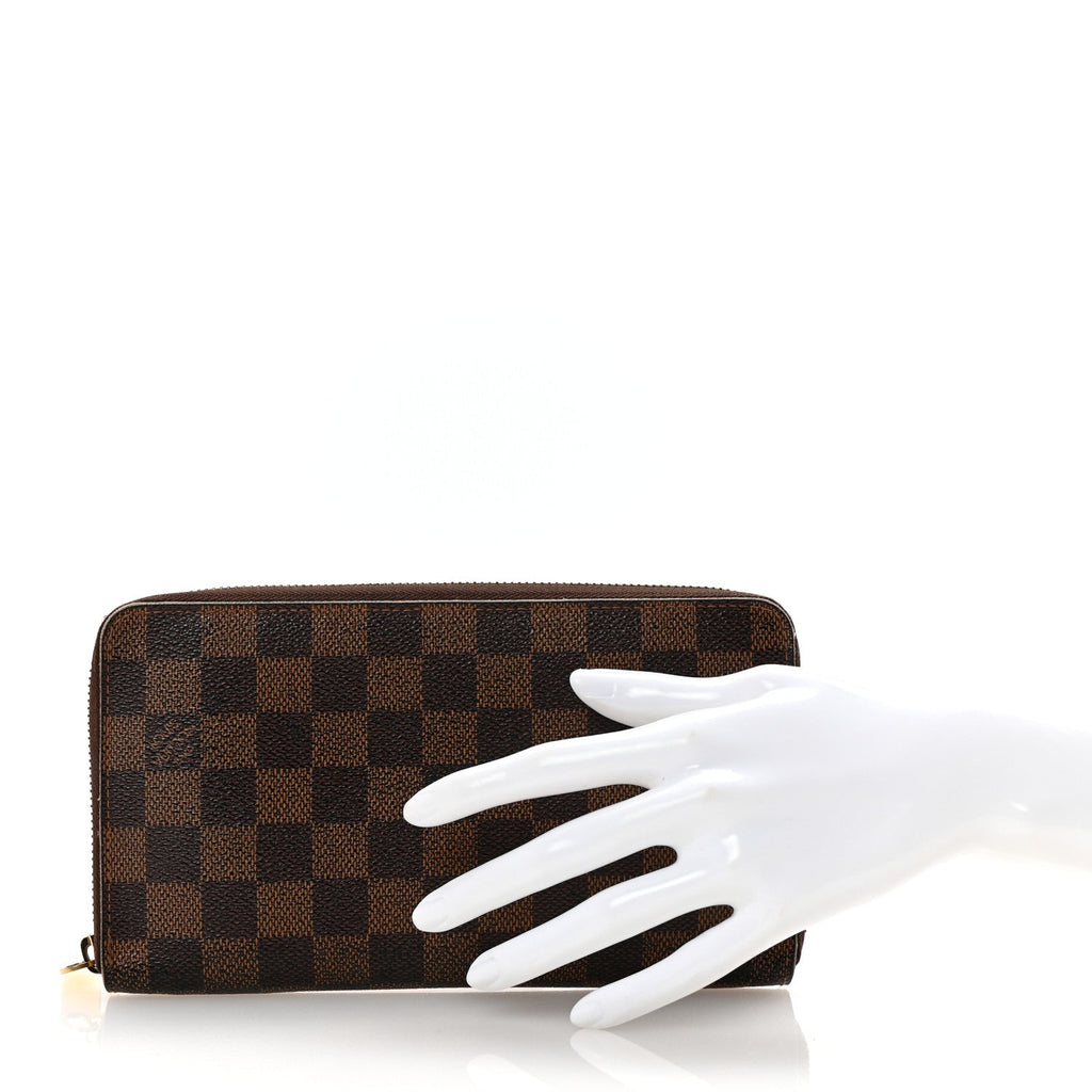Louis Vuitton Damier Ebene Zippy Organizer Wallet