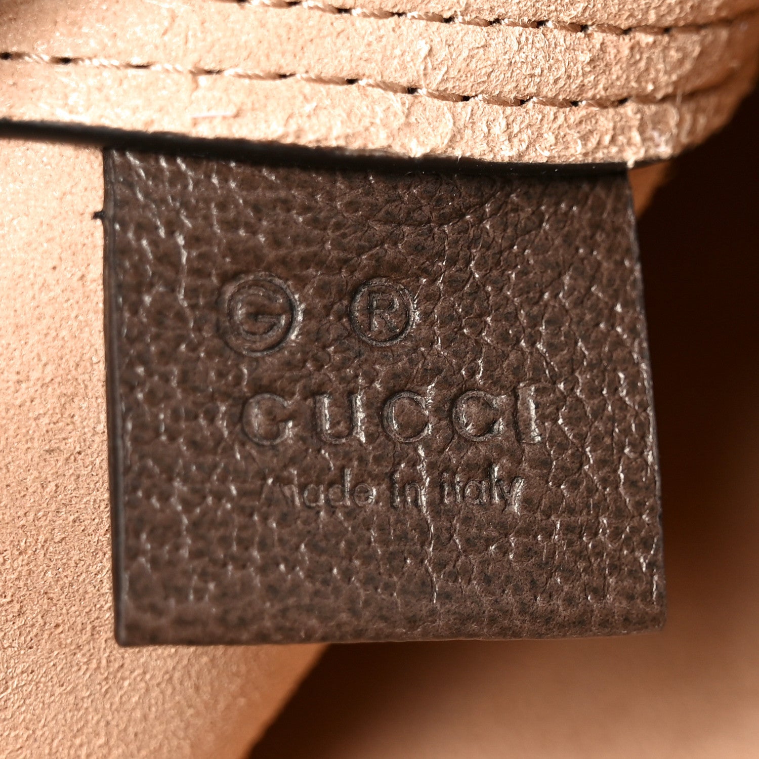Gucci GG Supreme Monogram Web Large Ophidia Vertical Shopping Tote Brown