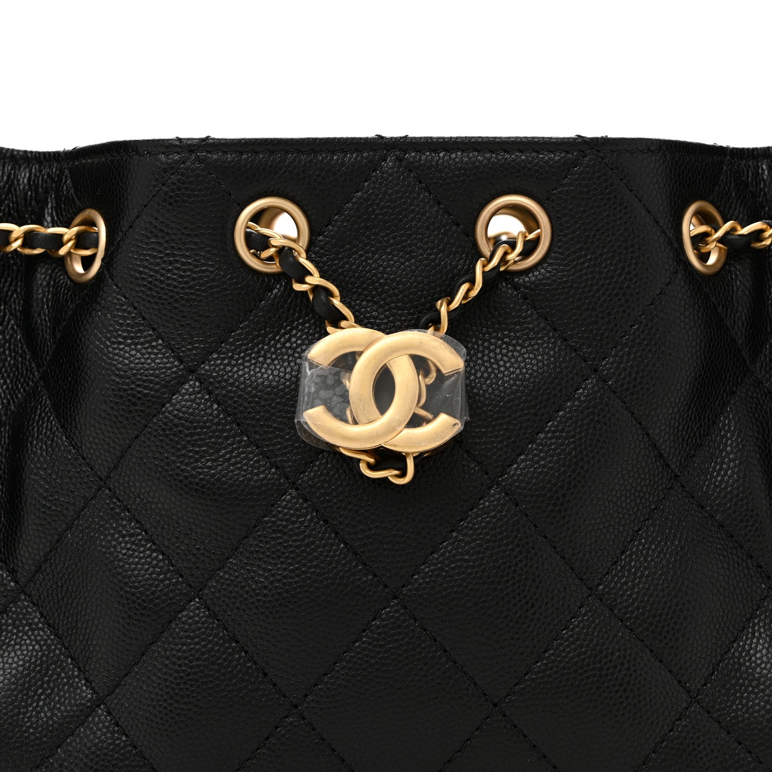 Chanel Caviar Quilted Mini Chanel 25 Handbag Black