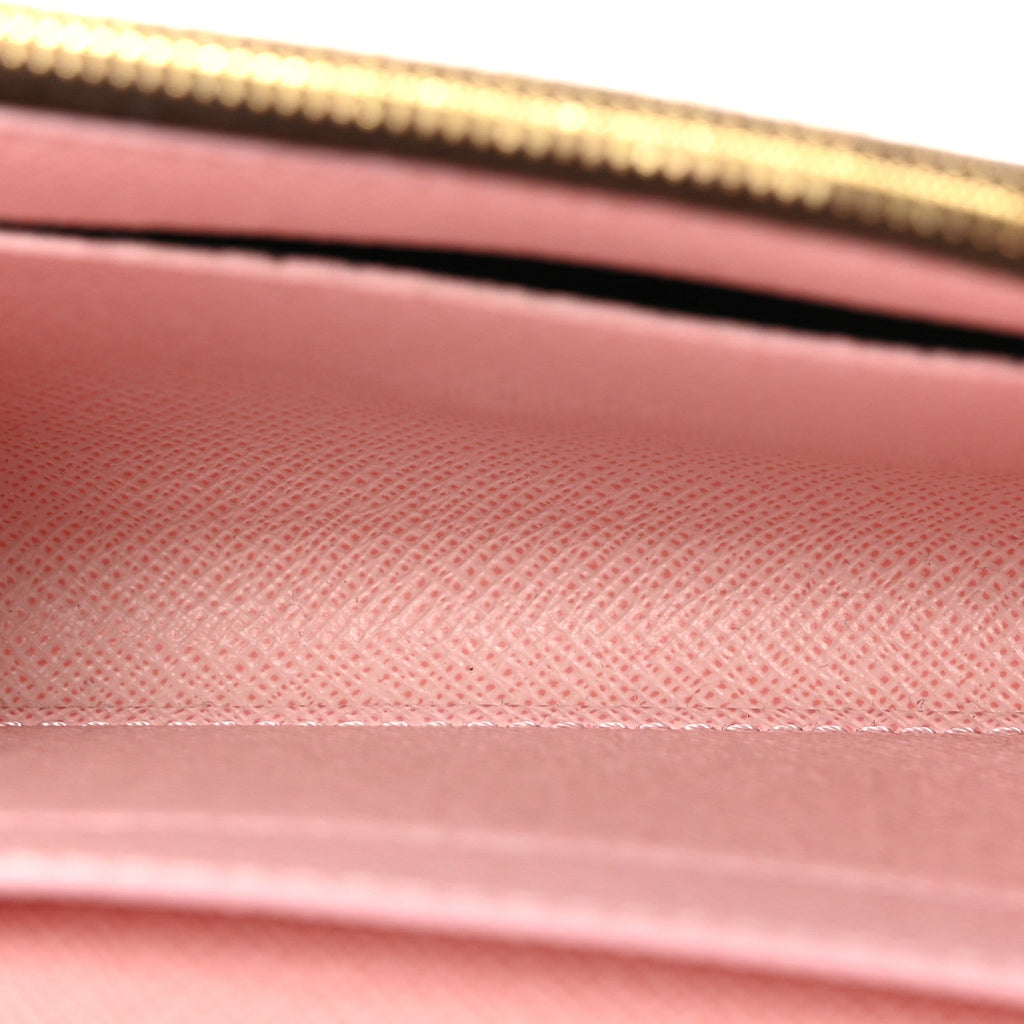 Louis Vuitton Damier Ebene Rosalie Coin Purse Rose Ballerine