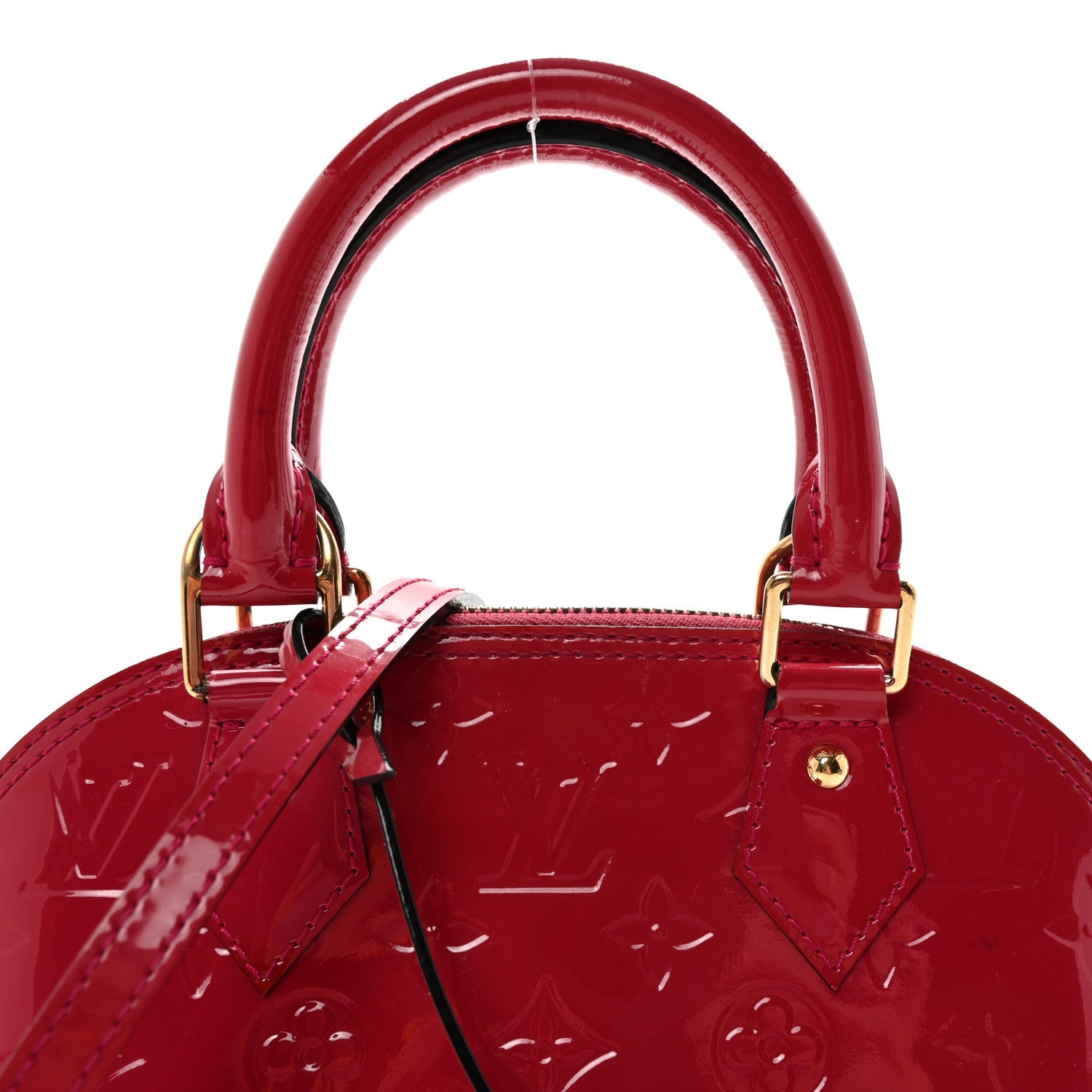 Louis Vuitton Vernis Alma BB Magenta