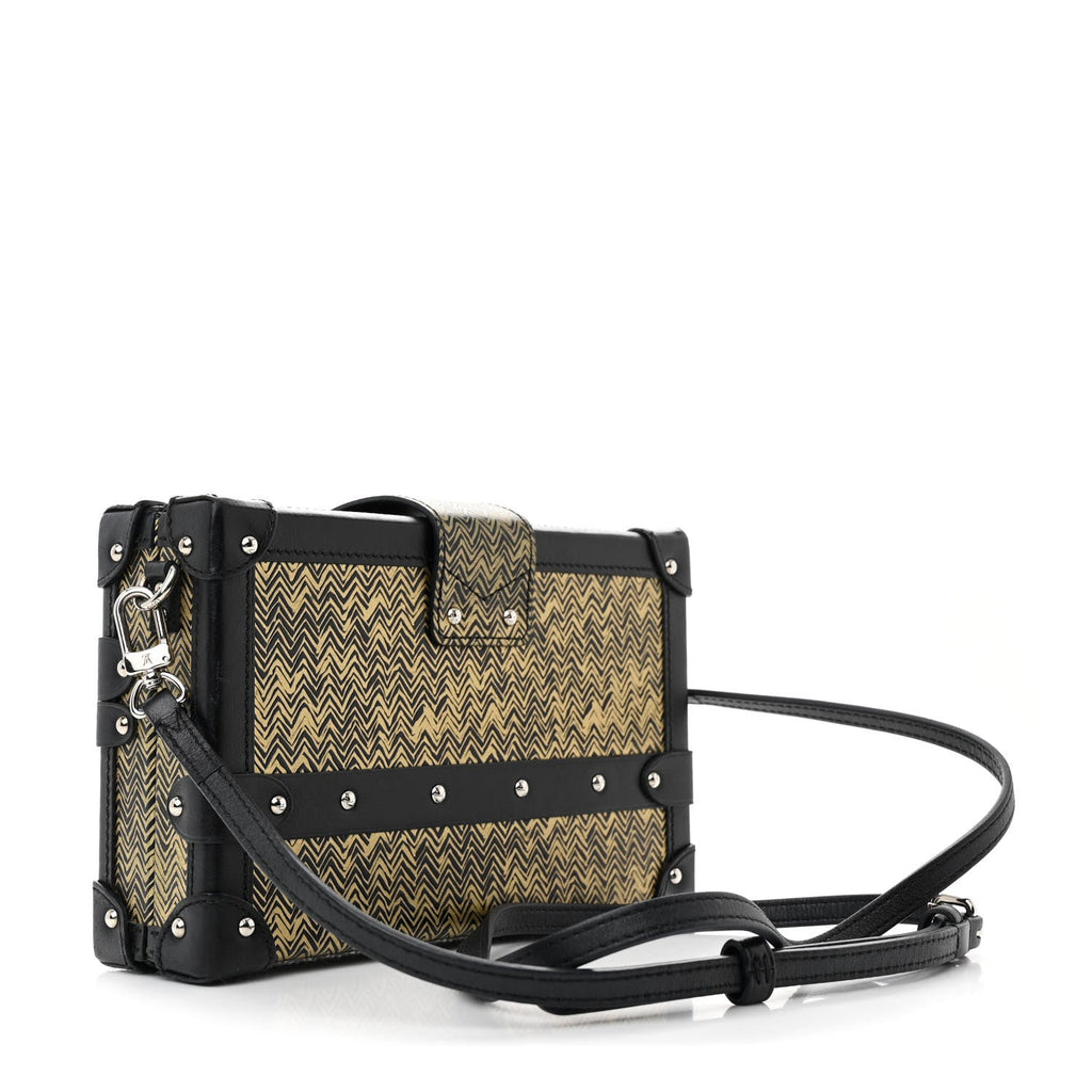 Louis Vuitton Epi Chevron Printed Petite Malle