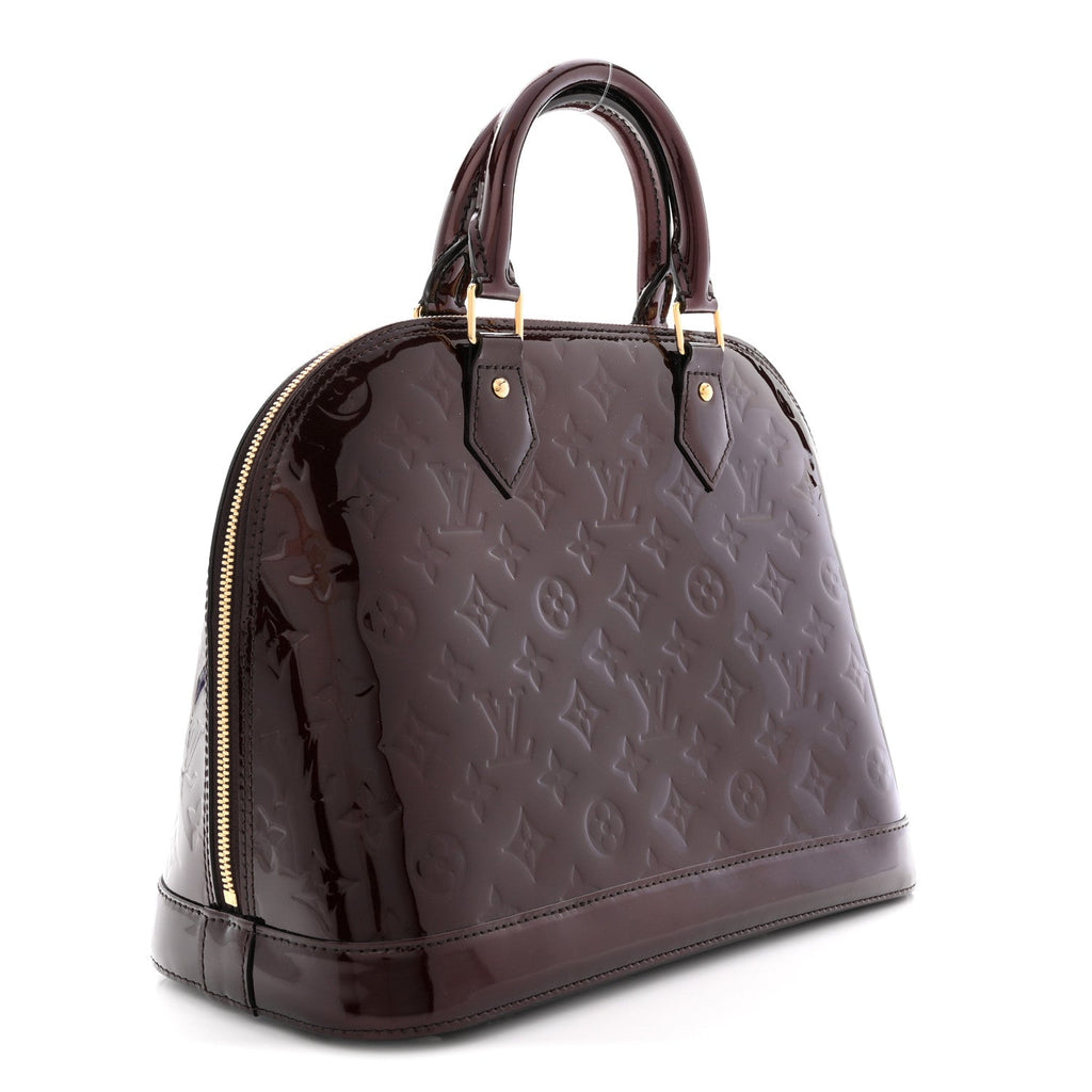 Louis Vuitton Vernis Alma PM Amarante