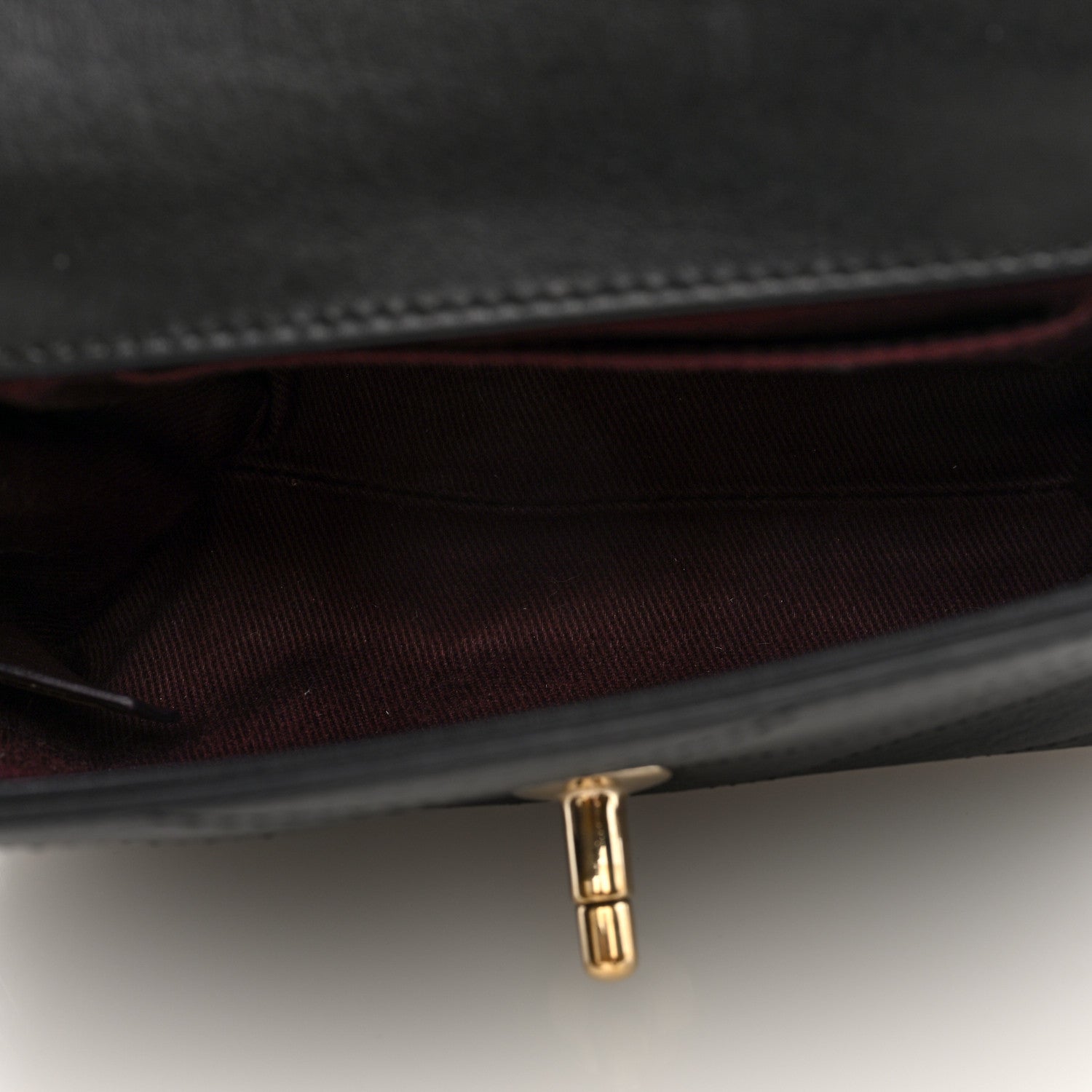 Chanel Calfskin Chevron Stitched Coco Waist Bag Black