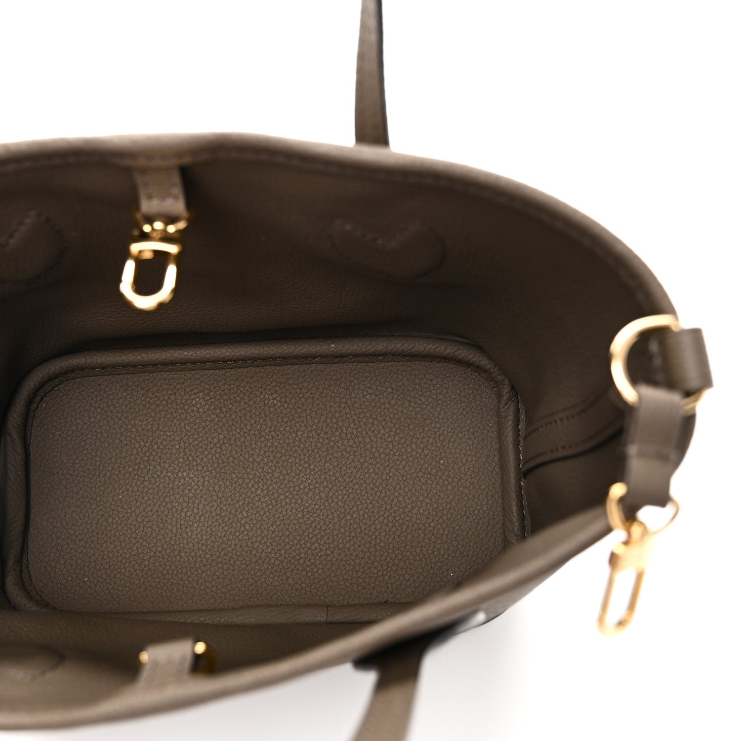Louis Vuitton Monogram Neverfull Inside Out Bandouliere BB Dark Fango
