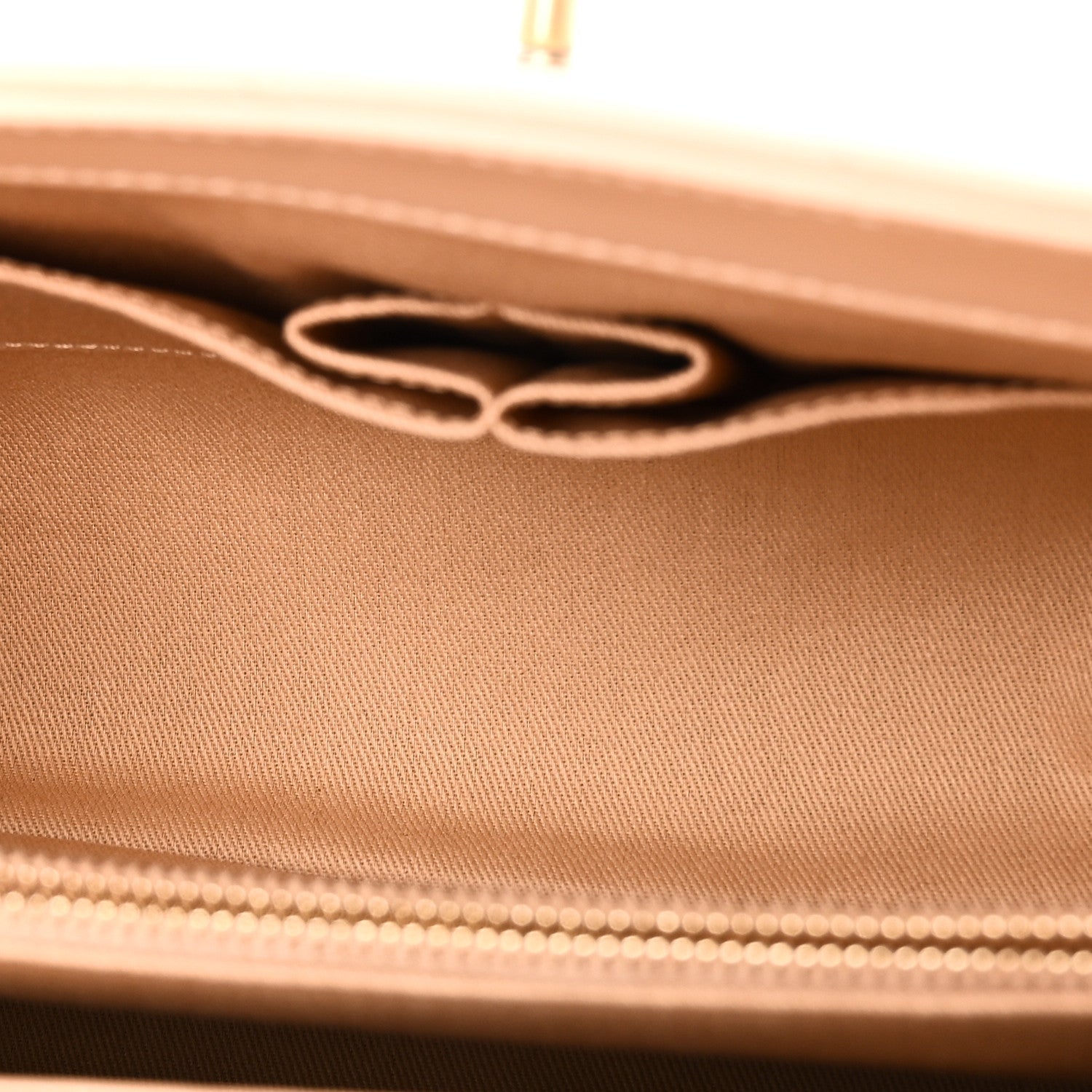 Chanel Calfskin Chevron Quilted Medium Coco Handle Flap Beige