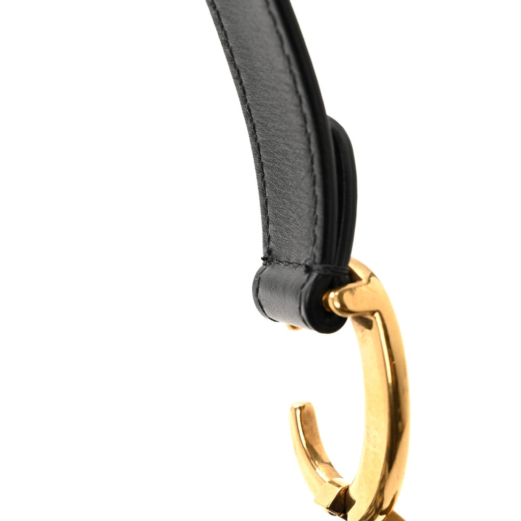 Christian Dior Oblique Saddle Bag Blue