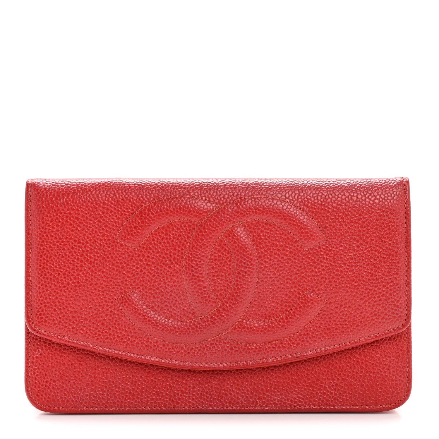 Caviar Timeless CC Wallet Red