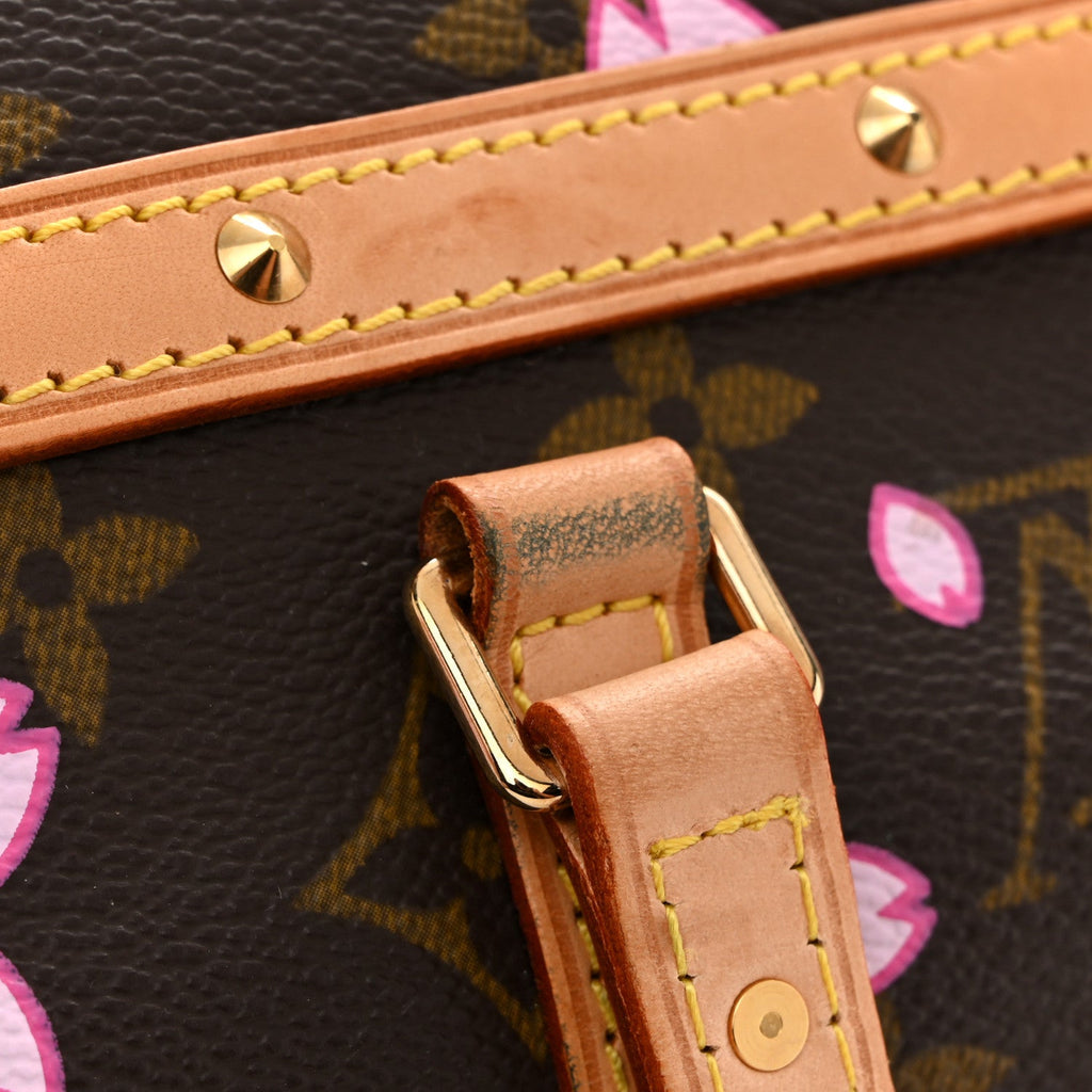 Louis Vuitton Monogram Cherry Blossom Papillon Brown