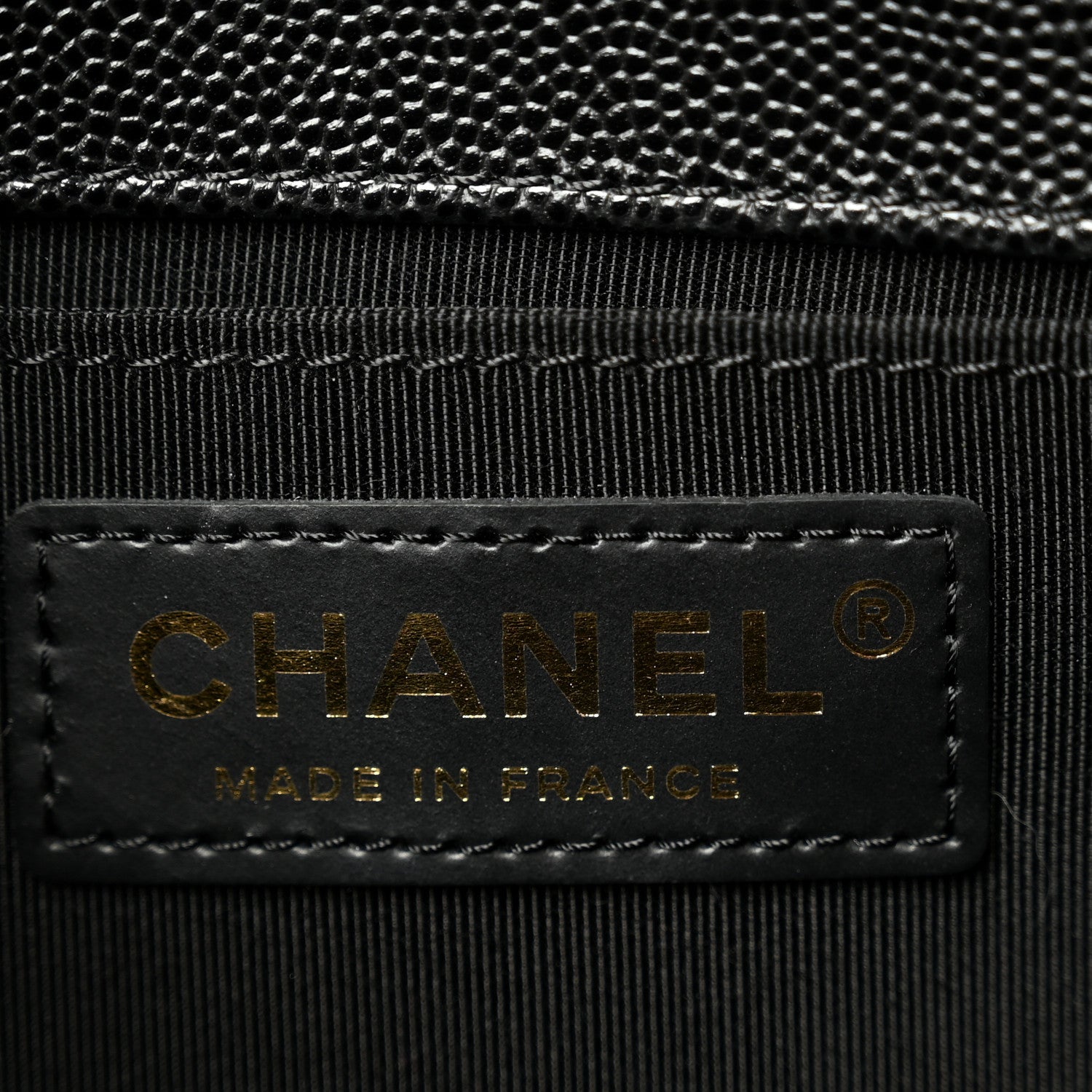 Chanel Caviar Quilted Medium Boy Flap Black
