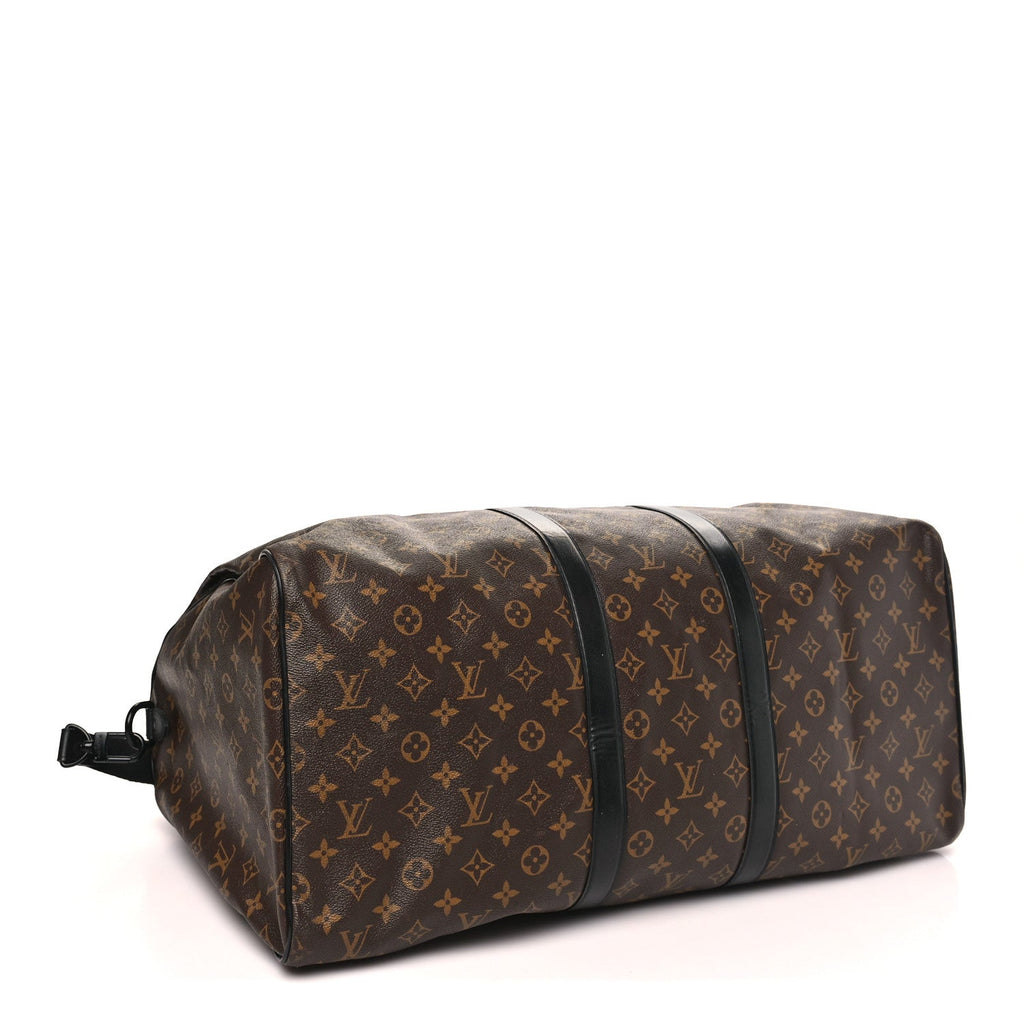 Louis Vuitton Monogram Waterproof Keepall Bandouliere 55