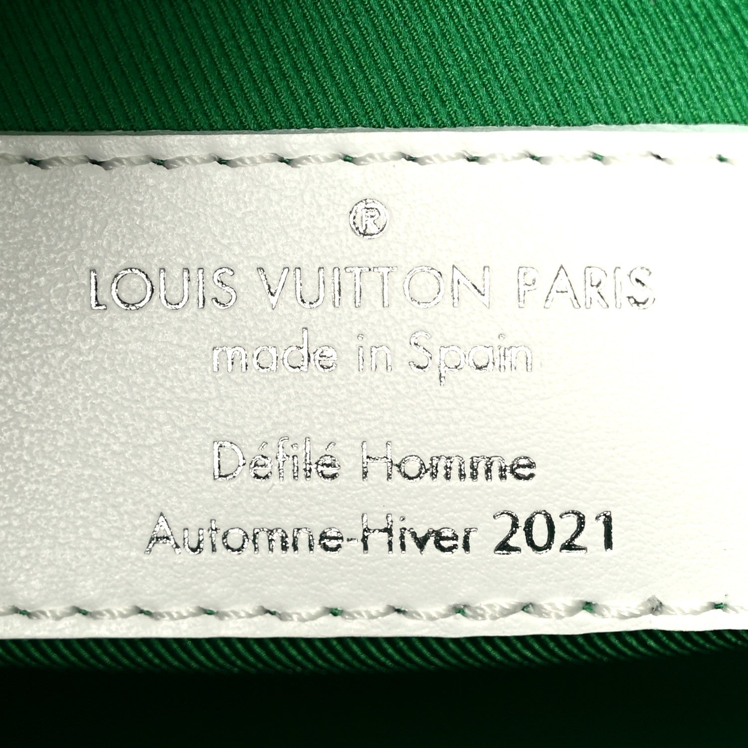 Louis Vuitton Vintage Monogram Everyday LV Litter Green