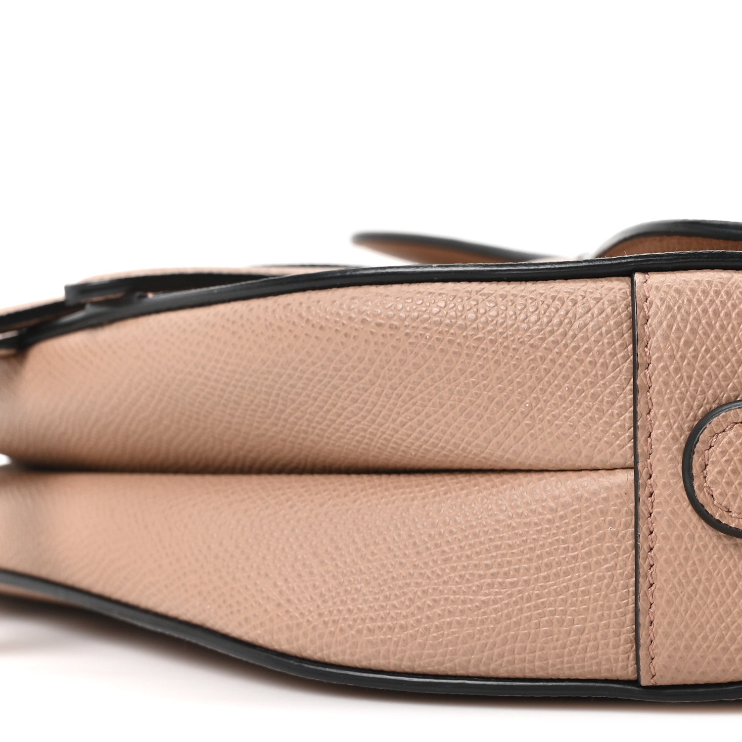 Christian Dior Grained Calfskin Saddle Bag Fard