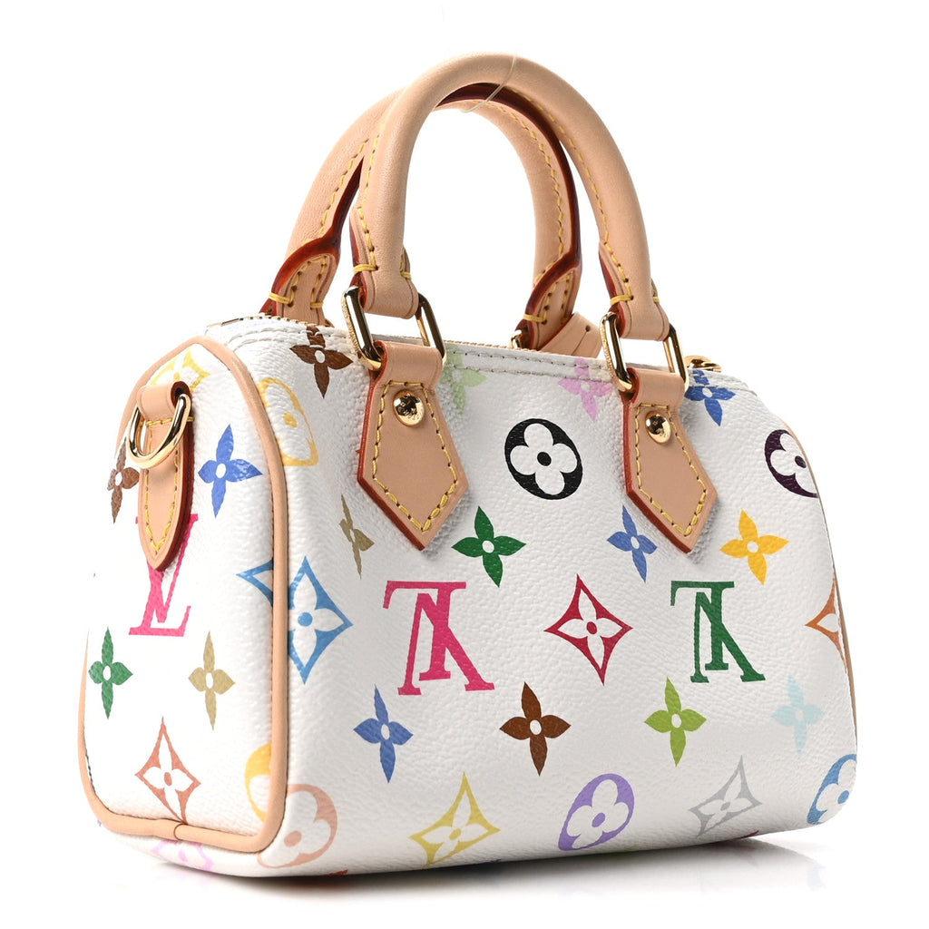 Louis Vuitton LV X TM Monogram Multicolor Nano Speedy White