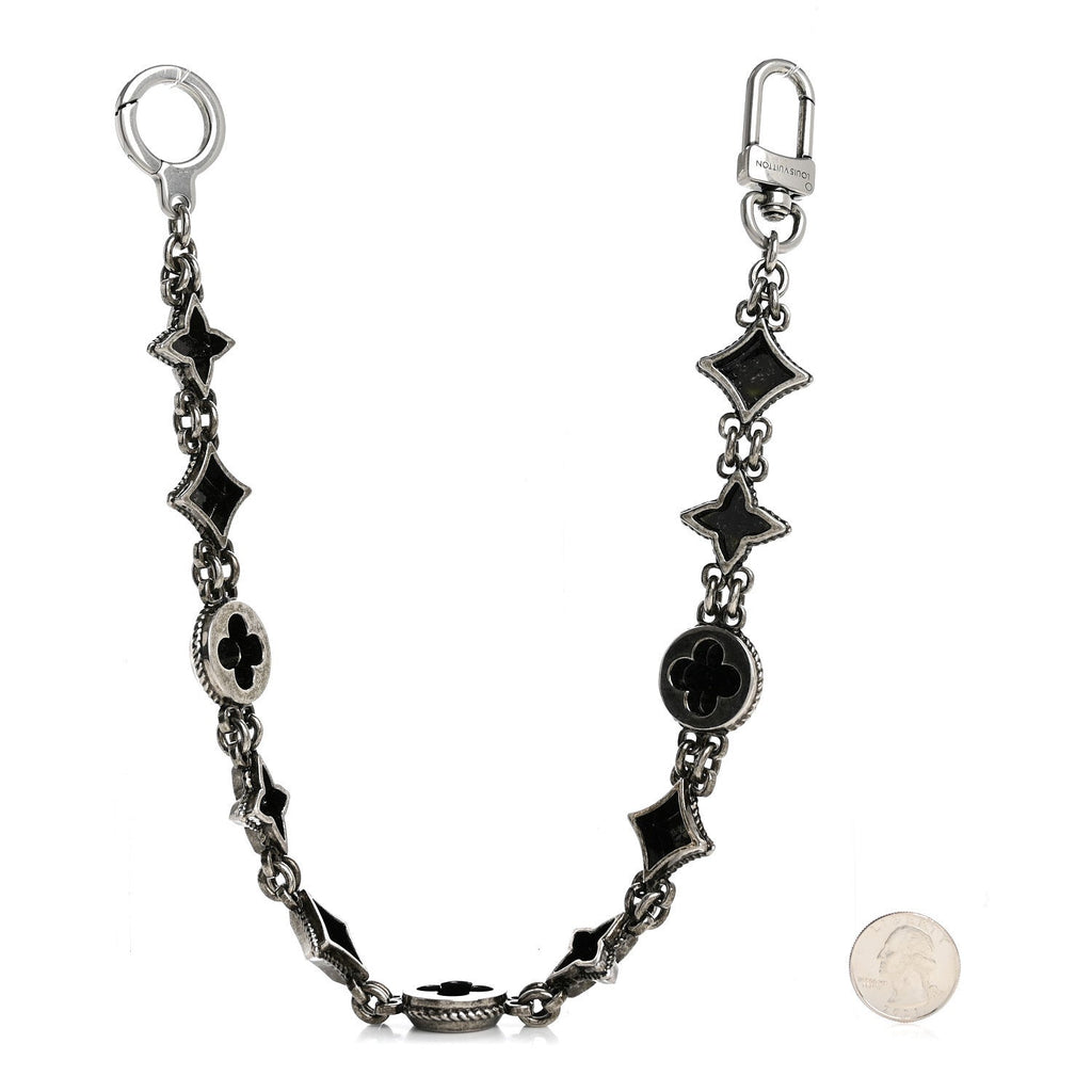 Louis Vuitton Metal Western Chain Belt and Bag Charm
