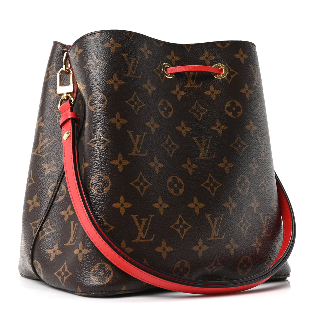 Louis Vuitton Monogram Neonoe MM Coquelicot