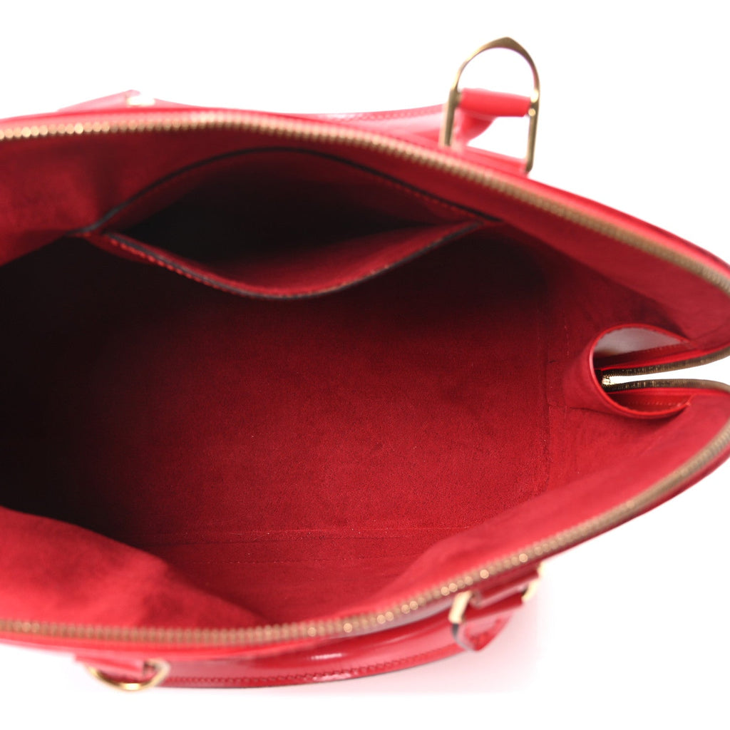 Louis Vuitton Epi Alma PM Castillan Red