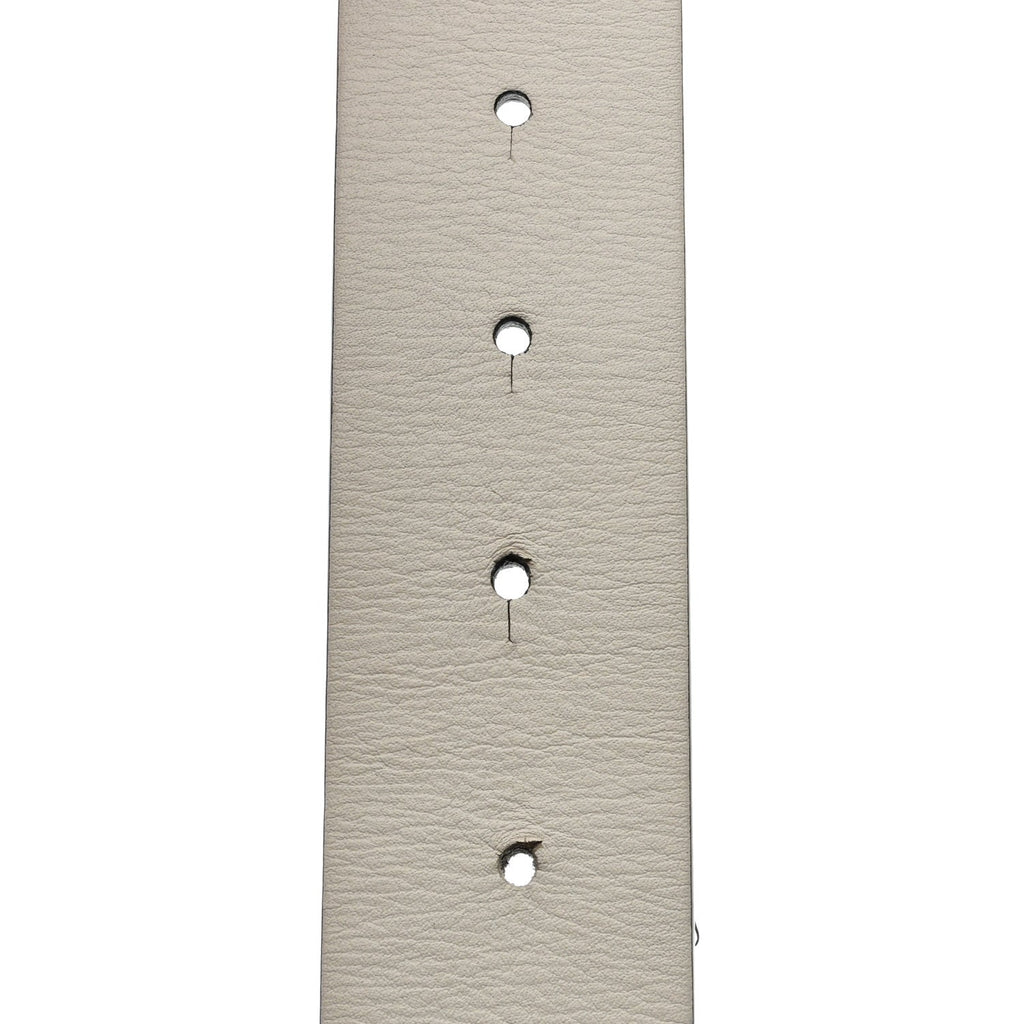 Patent Calfskin CC Reversible Belt 85 34 Black White