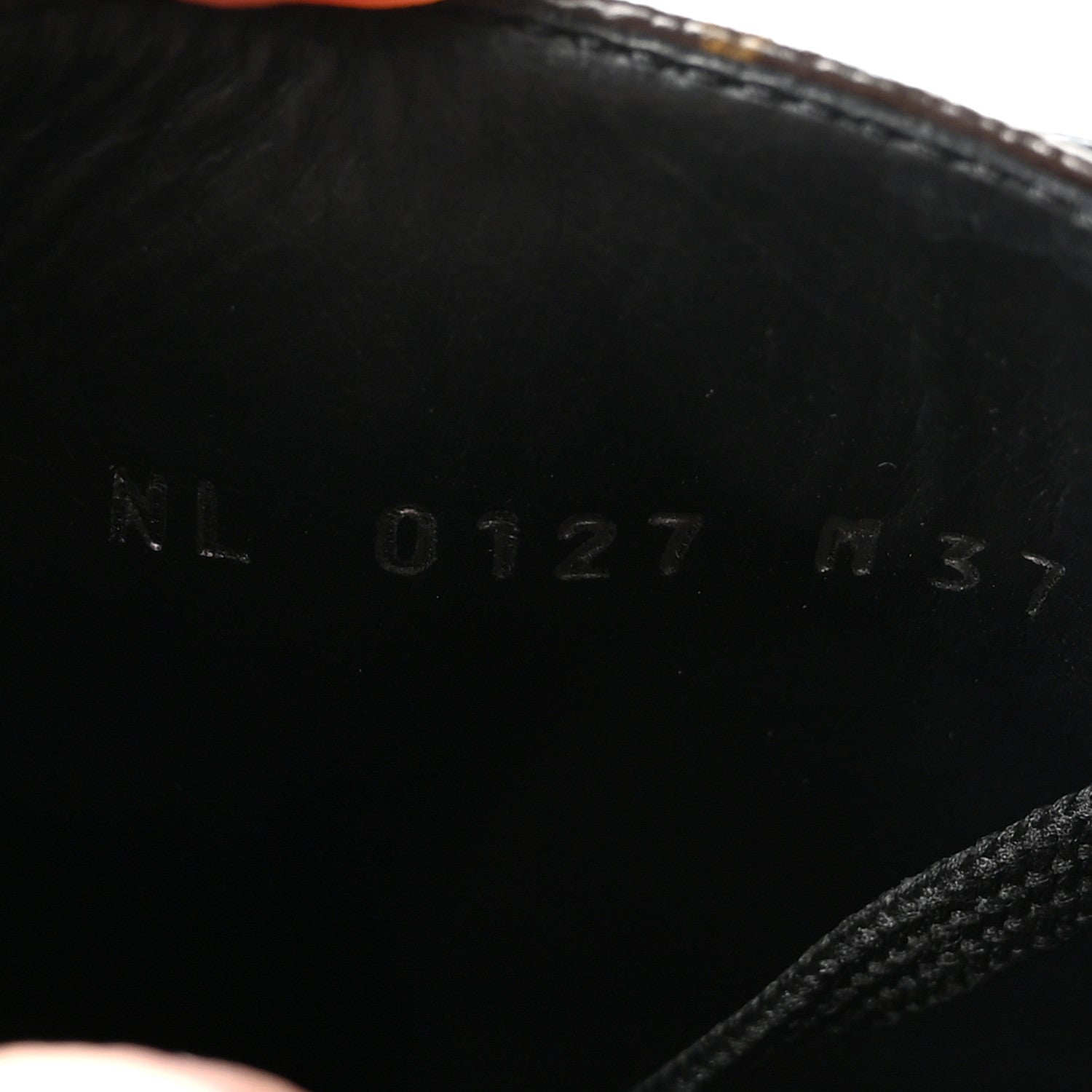 Louis Vuitton Calfskin Monogram Wonderland Flat Ranger Boots 37 Black