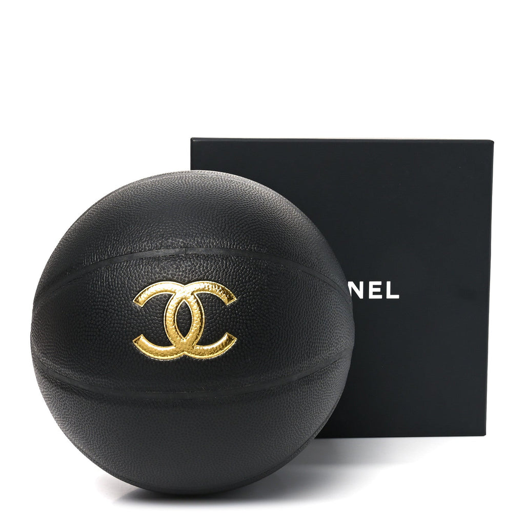 Lambskin Chain Net and Basketball Black