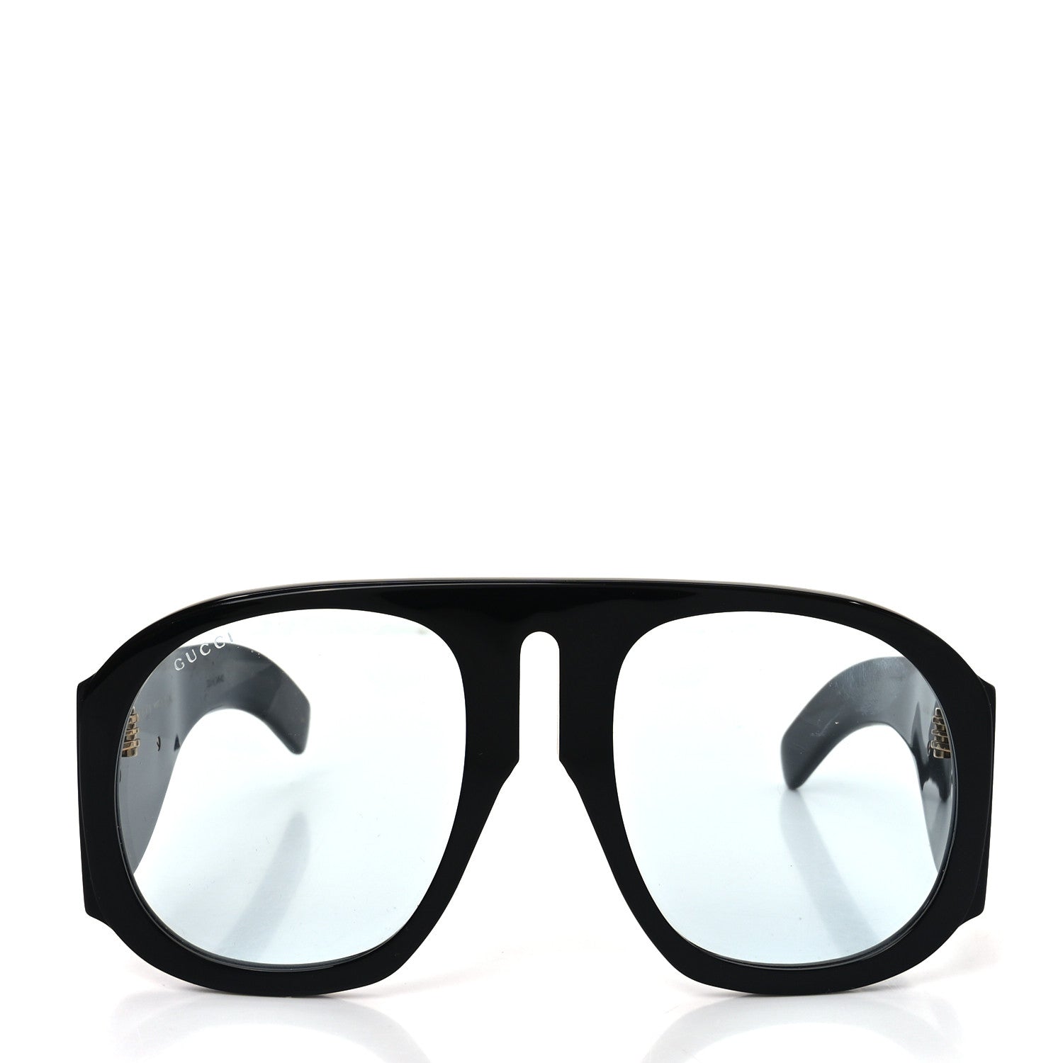 Gucci Oversized Aviator Sunglasses GG0152S Black