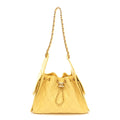 Chanel Caviar Quilted Small Chanel 25 Handbag Light Yellow