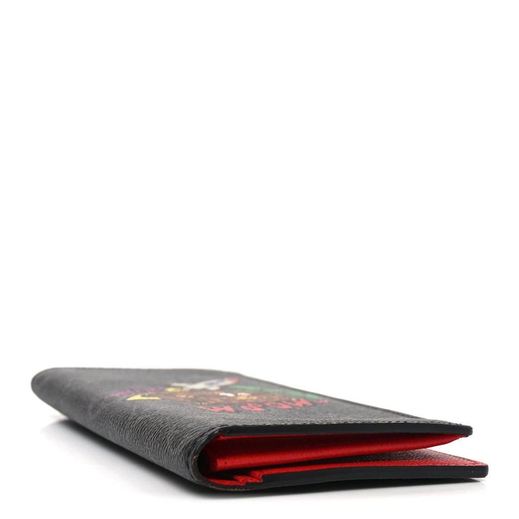Louis Vuitton Monogram Eclipse Space Age Brazza Wallet