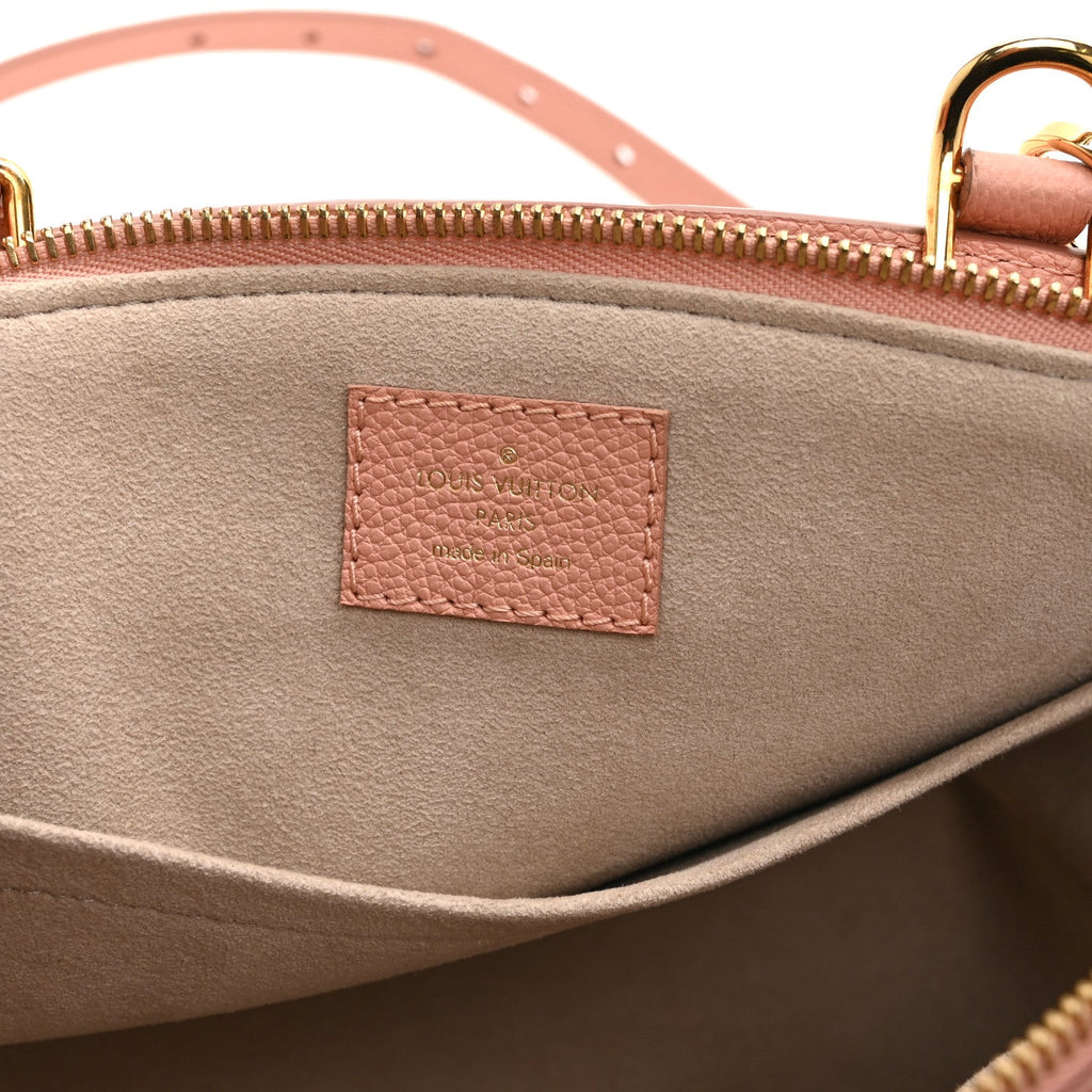 Louis Vuitton Empreinte Monogram Giant Petit Palais Rose Trianon Creme