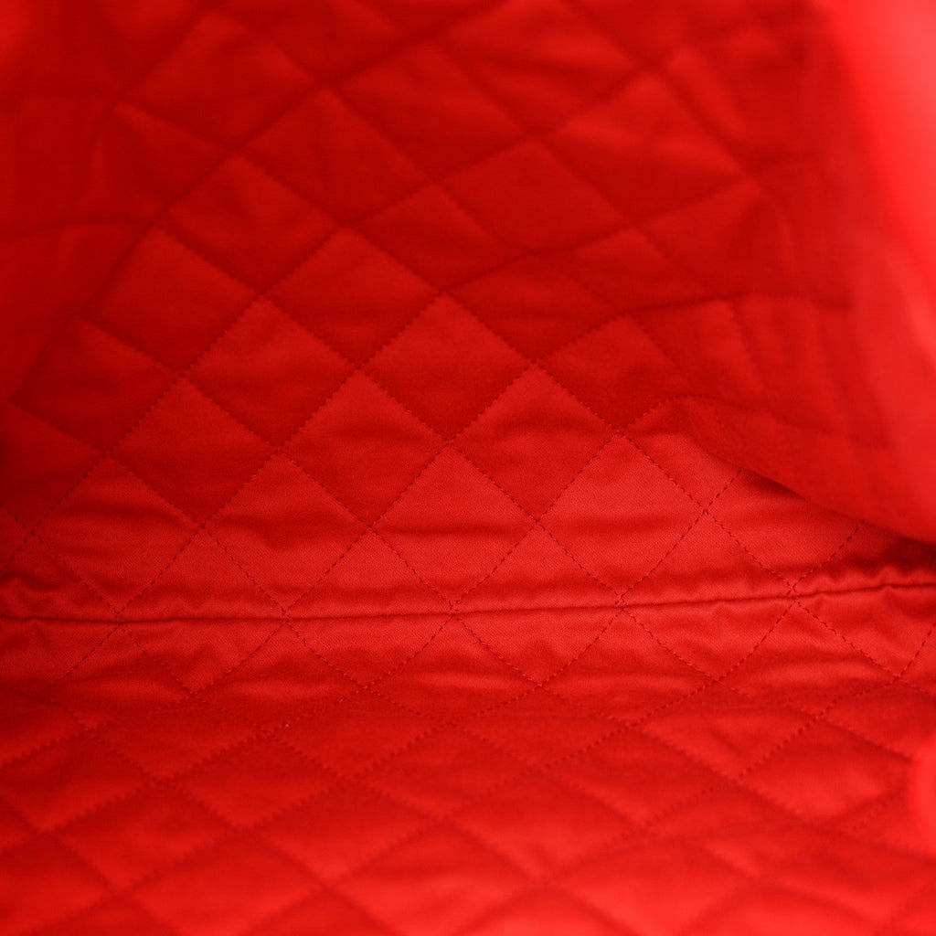 Chanel Shiny Calfskin Stitched Quilted Small Chanel 22 Red