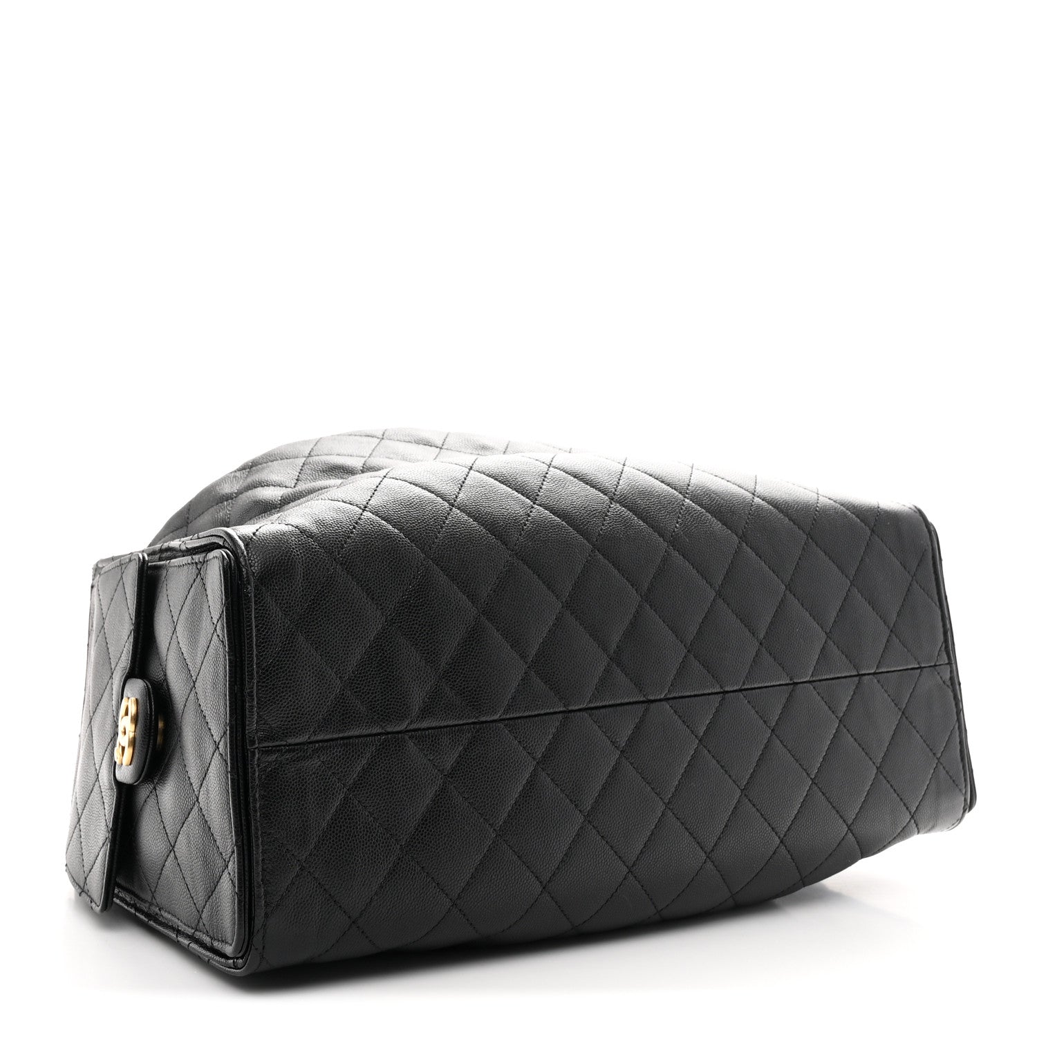 Chanel Caviar Quilted Large Chanel 25 Handbag Black