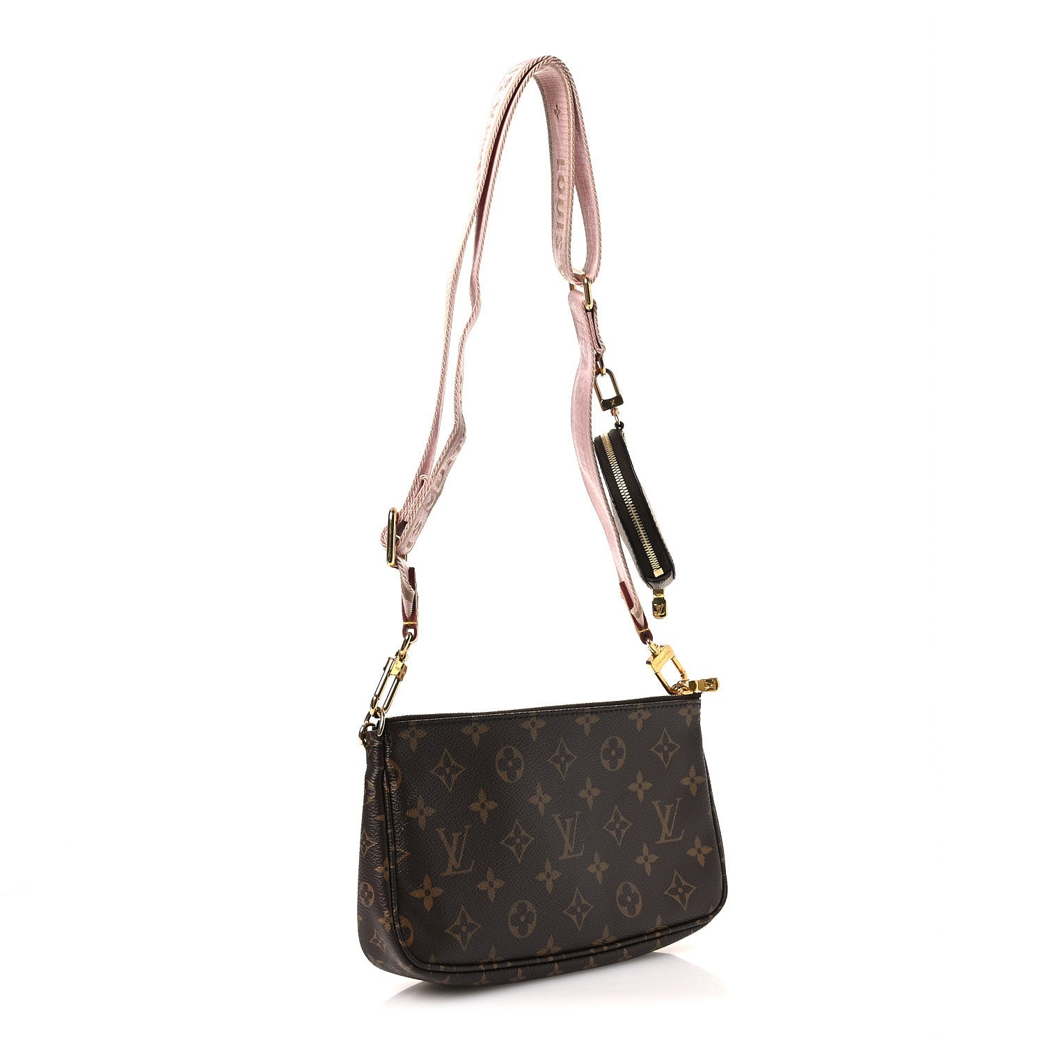 Louis Vuitton Monogram Multi Pochette Accessories Rose Clair
