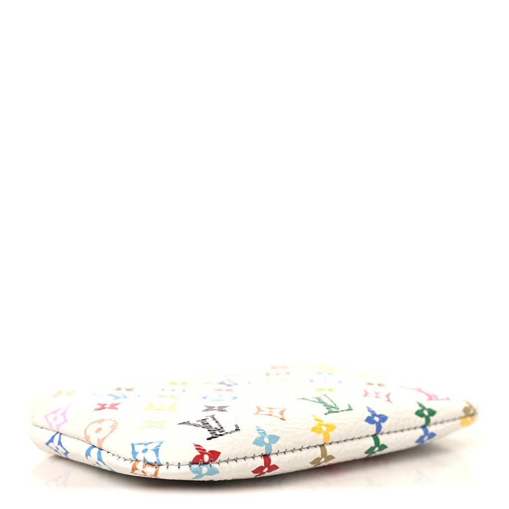 Louis Vuitton LV X TM Monogram Multicolor Key Pouch White