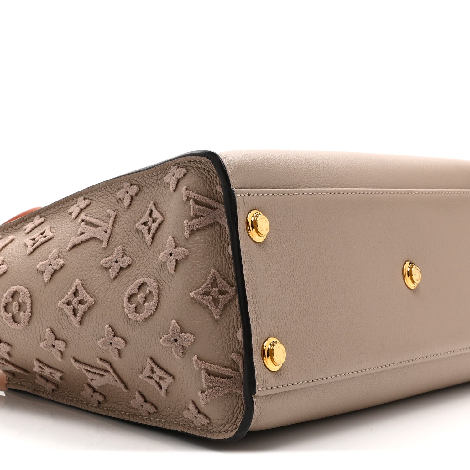 Louis Vuitton Calfskin Monogram Tufting On My Side Galet