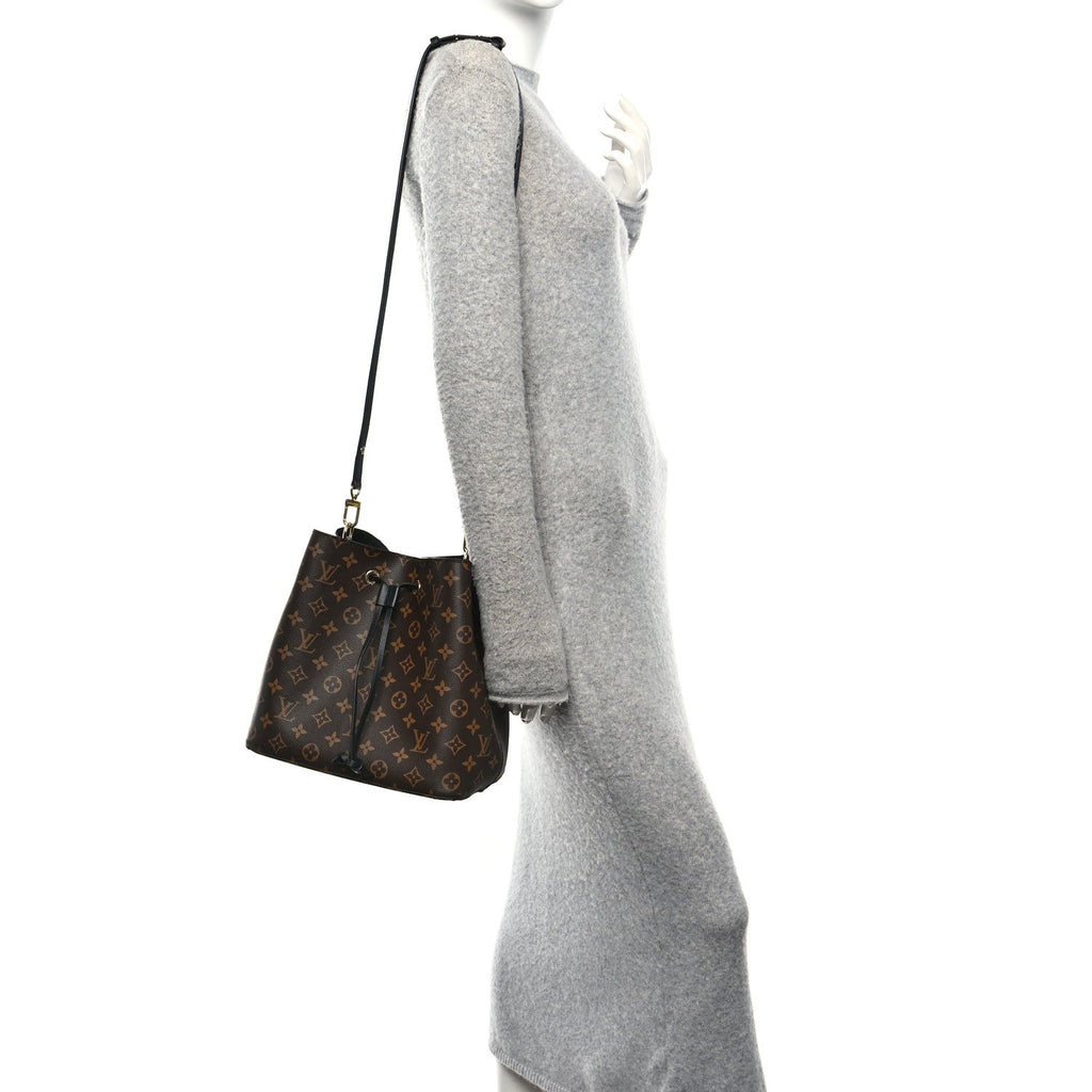 Louis Vuitton Monogram Neonoe MM Black