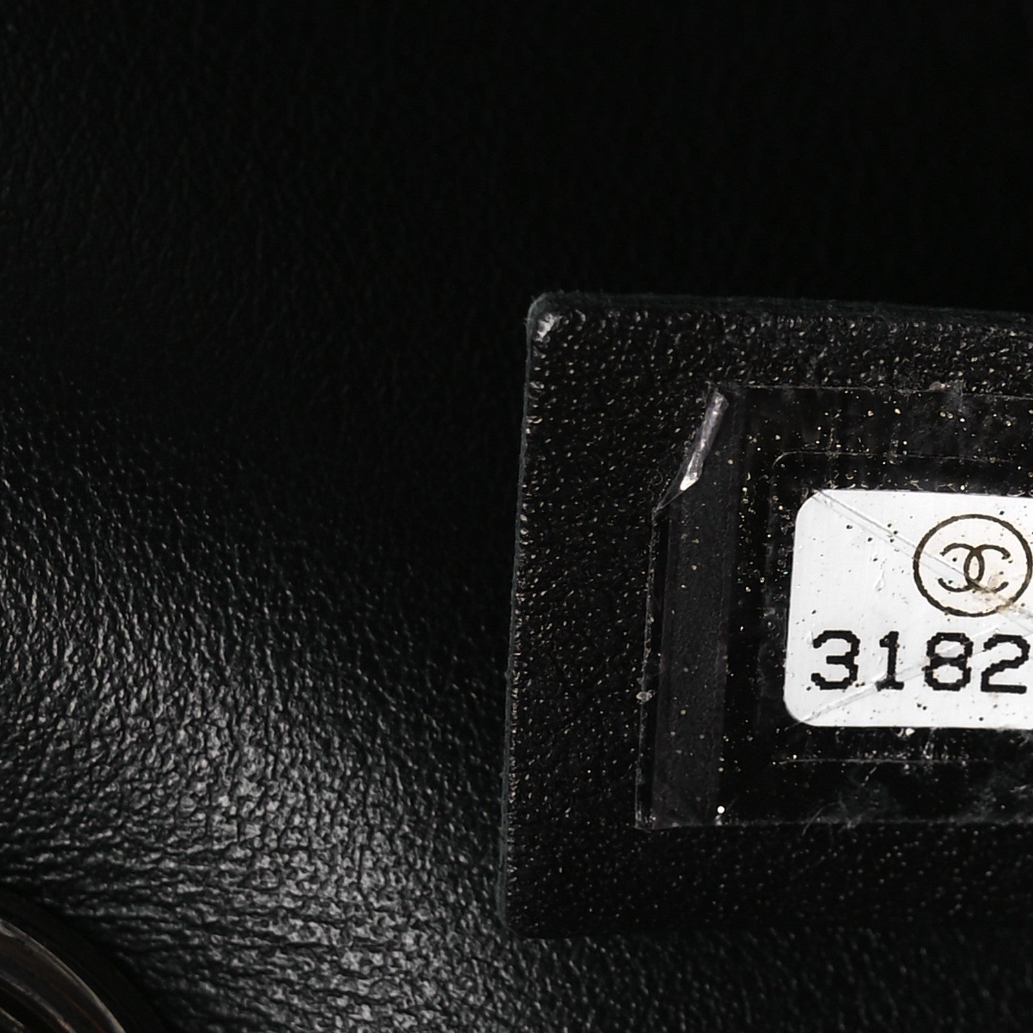 Chanel Calfskin Quilted CC Uniform Flap Belt Bag Black